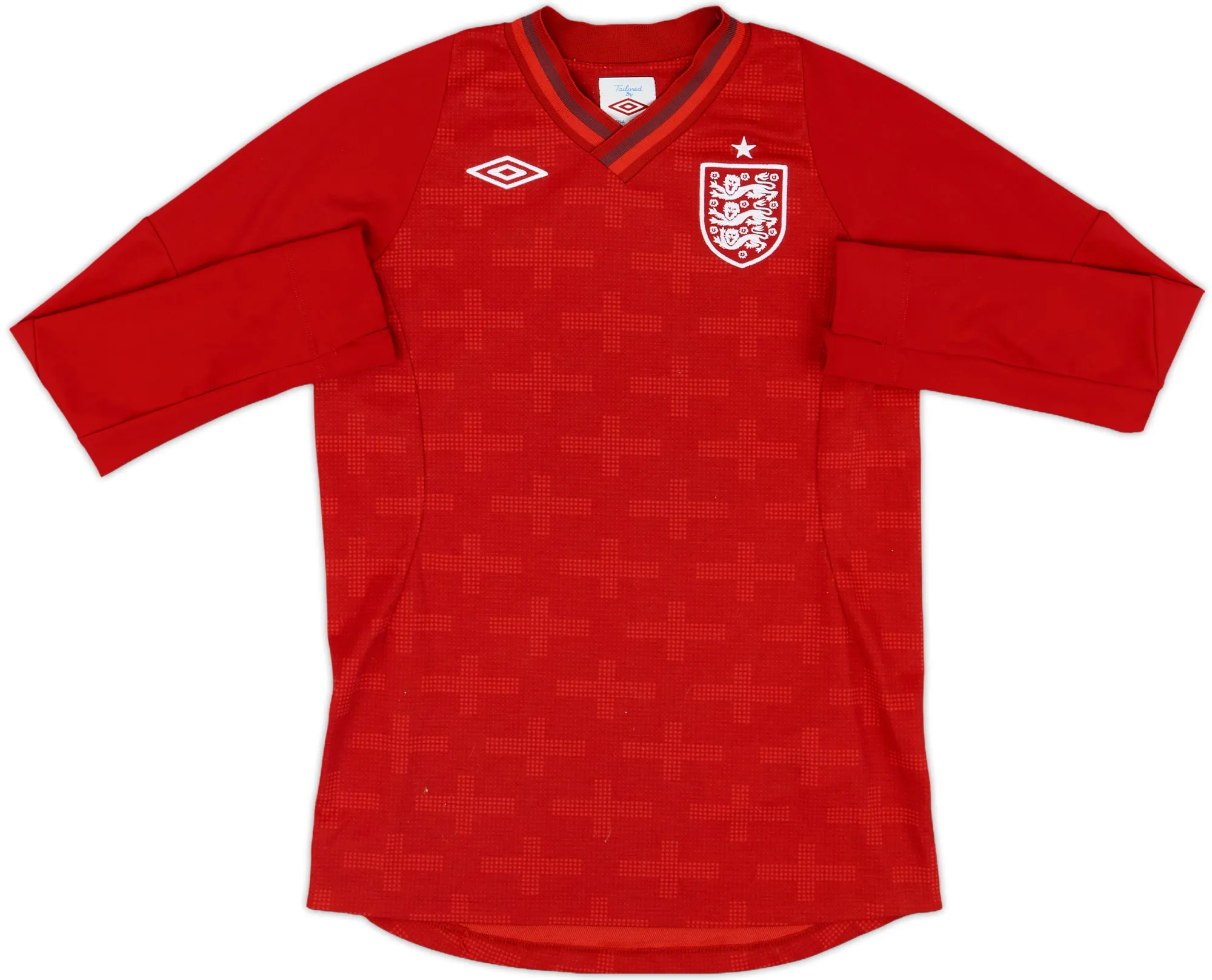 Umbro England Boys LS Goalkeeper Home Shirt 2012
