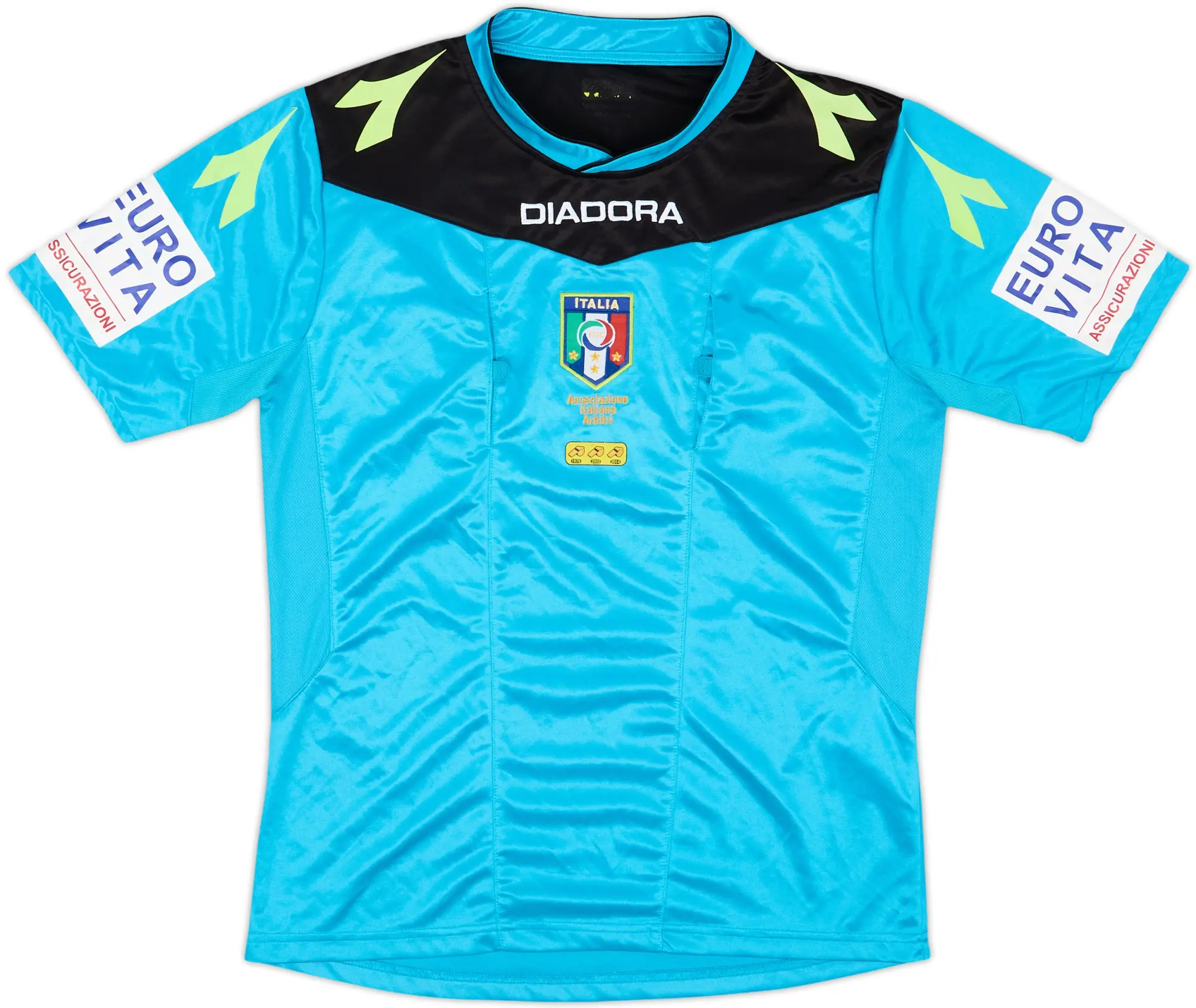 Diadora Italy Mens SS Home Shirt 2015