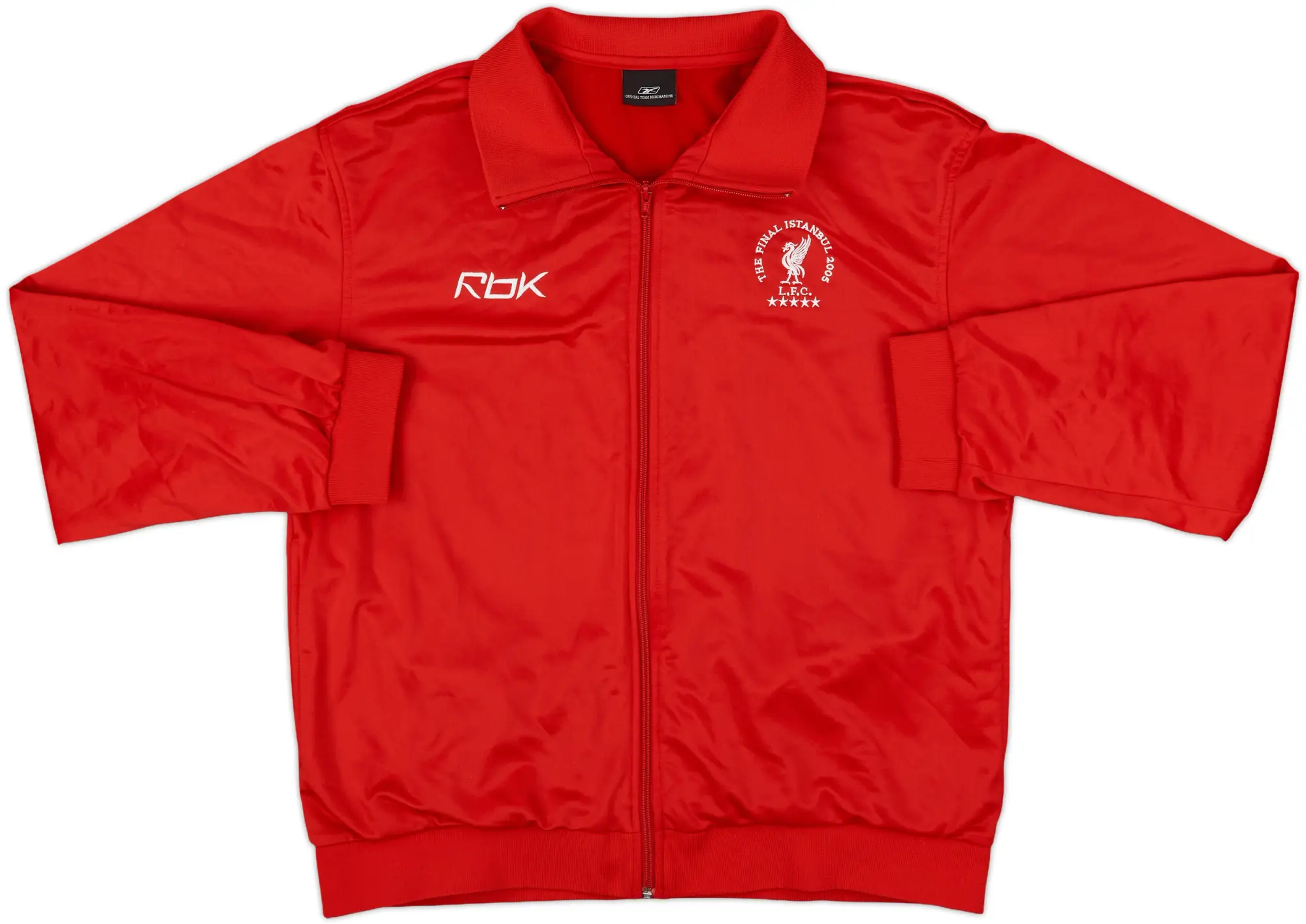 2005 Liverpool Reebok 'The Final Istanbul' Track Jacket - 8/10 - (XL)