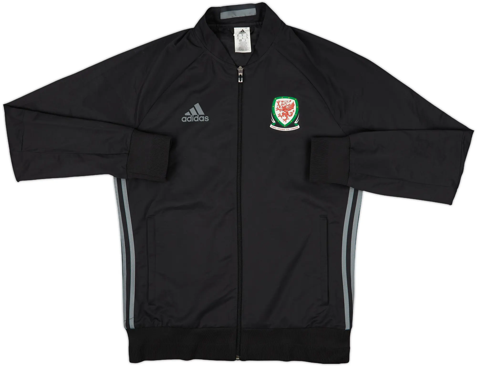 2016-17 Wales adidas Track Jacket - 8/10 - (M)