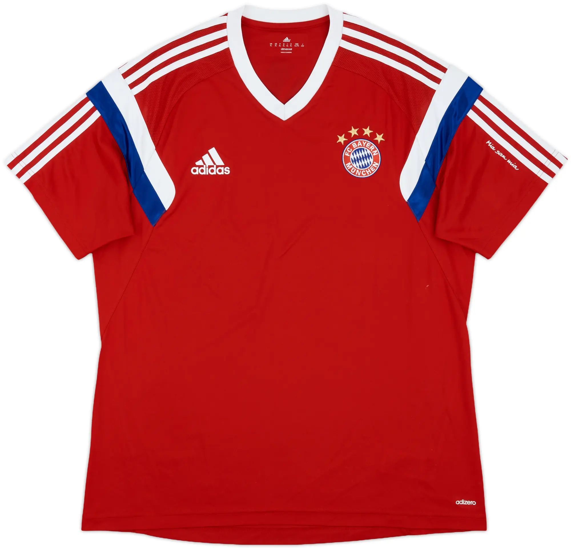 adidas Bayern Munich Mens SS Home Shirt 2014/15
