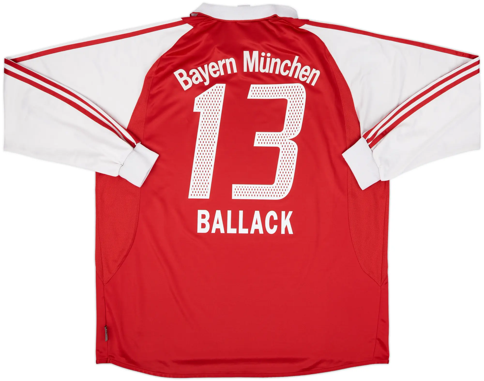adidas Bayern Munich Mens LS Home Shirt 2003/04
