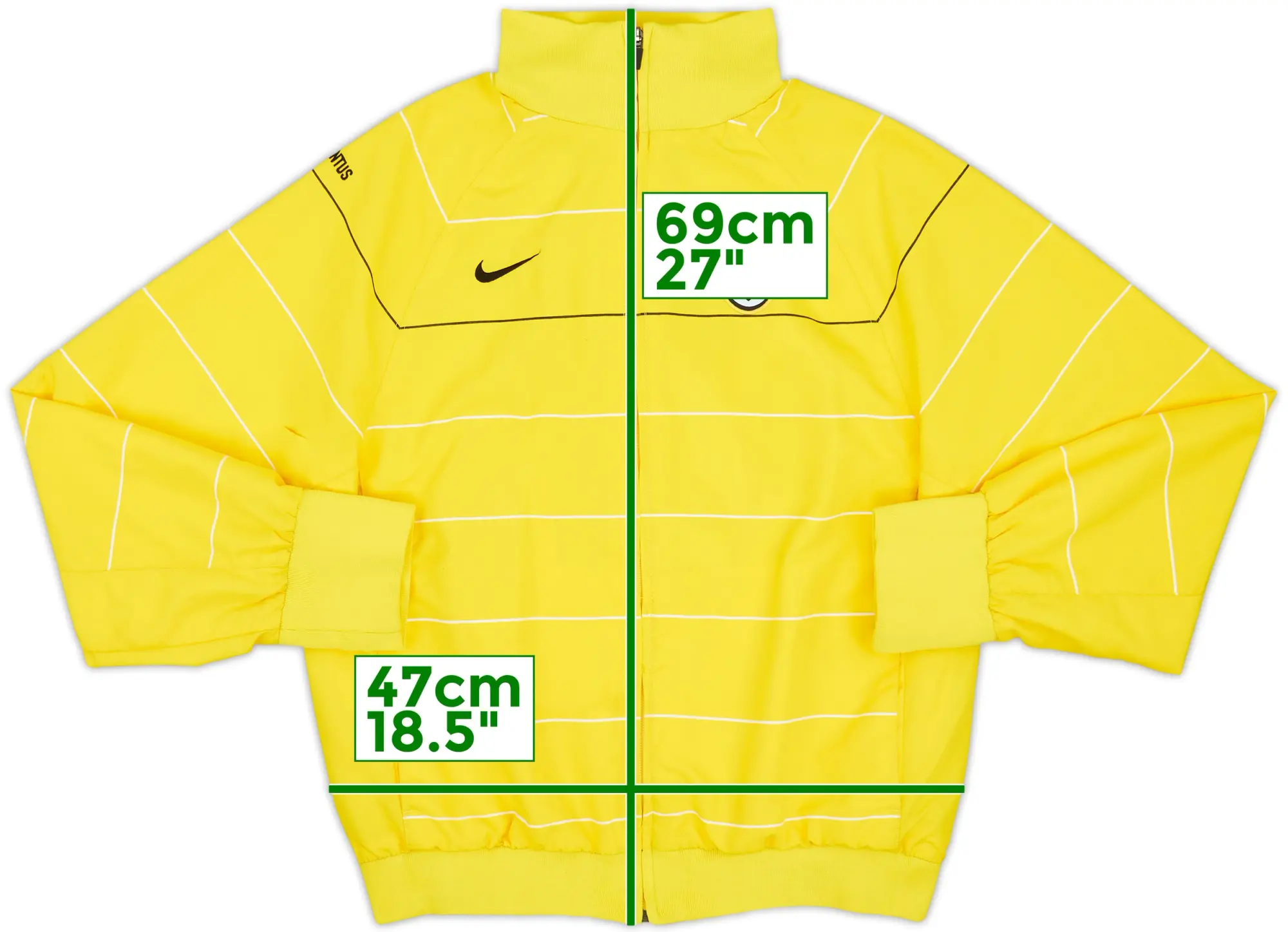 2008-09 Juventus Nike Track Jacket - 6/10 - (M)