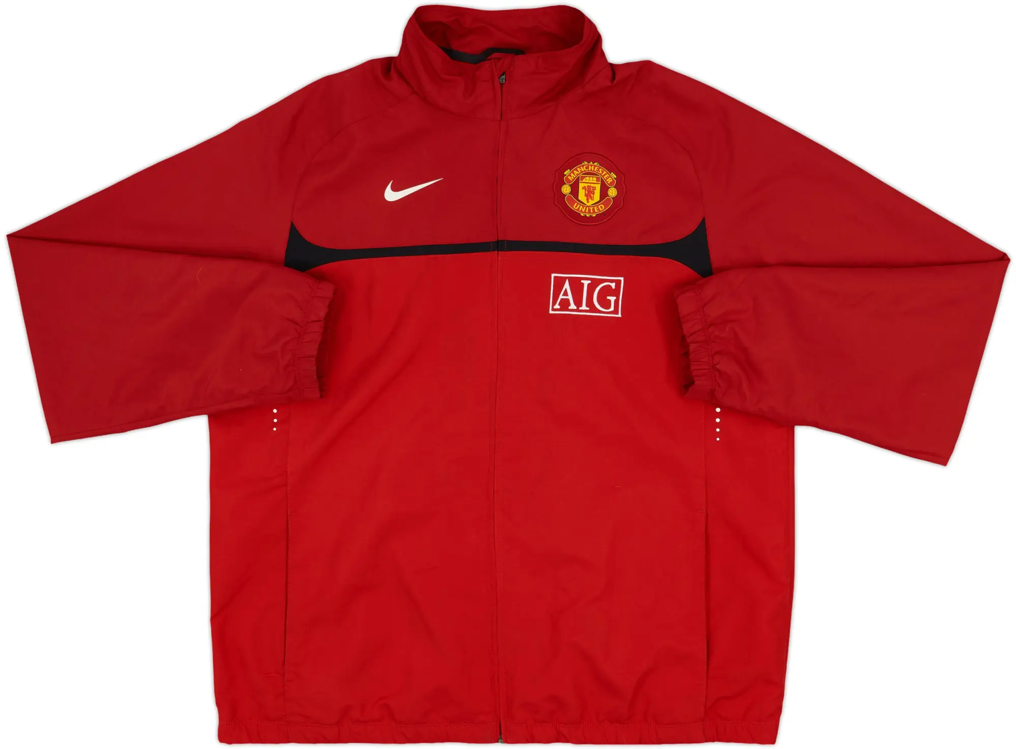 2010-11 Manchester United Nike Track Jacket - 9/10 - (XL)