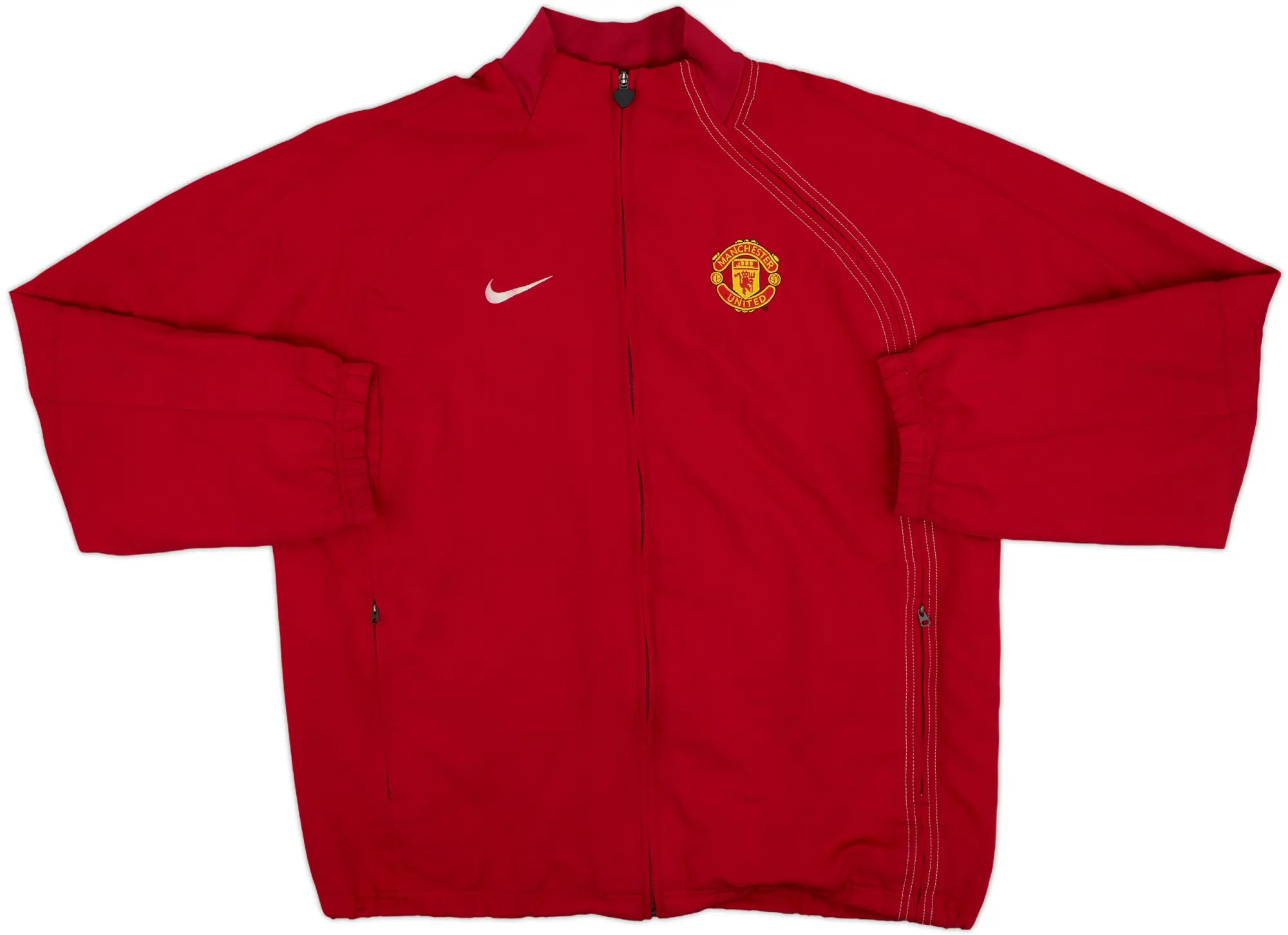 2004-05 Manchester United Nike Track Jacket - 8/10 - (L)