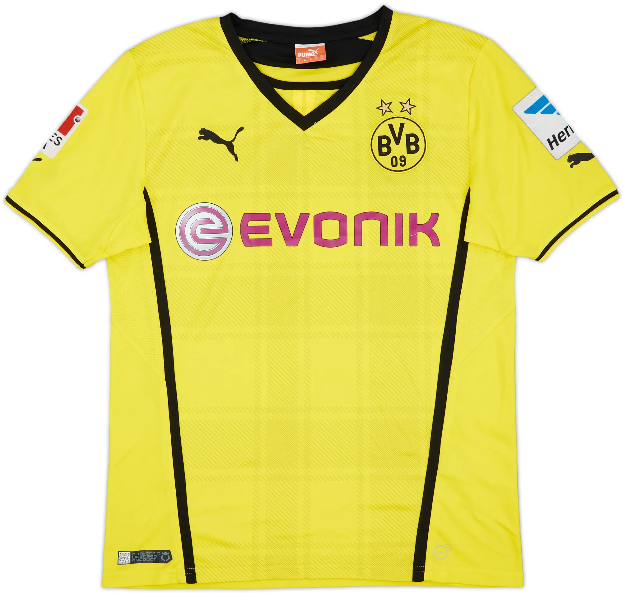 Puma Borussia Dortmund Mens SS Home Shirt 2013/14