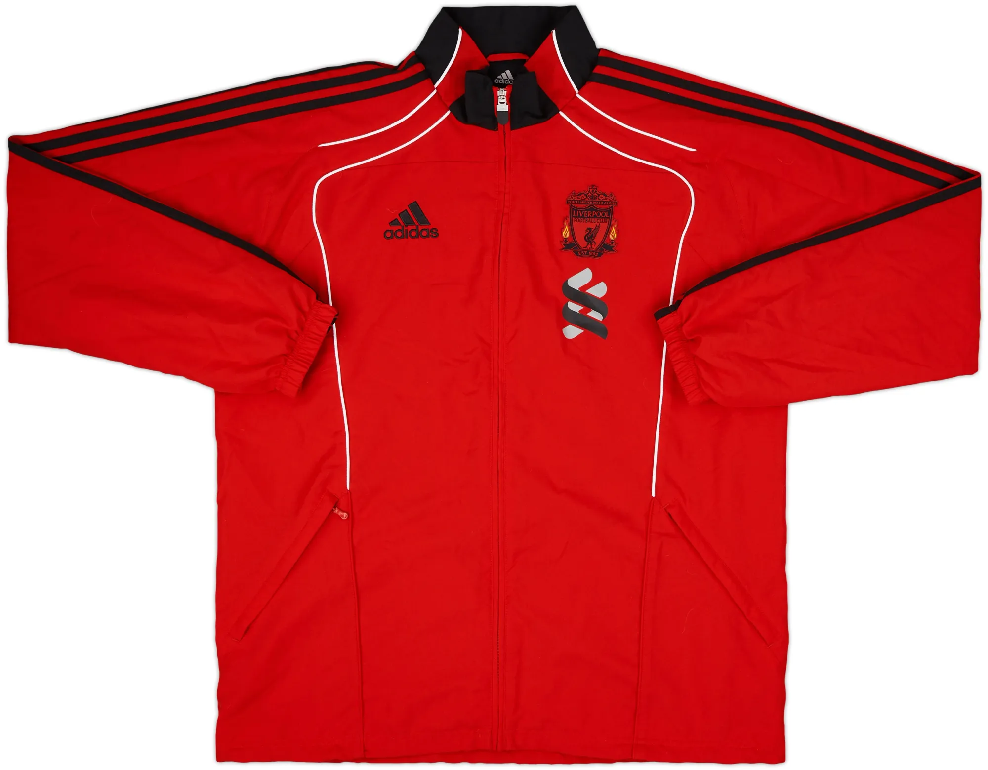 adidas Liverpool Mens SS Home Shirt 2010/11