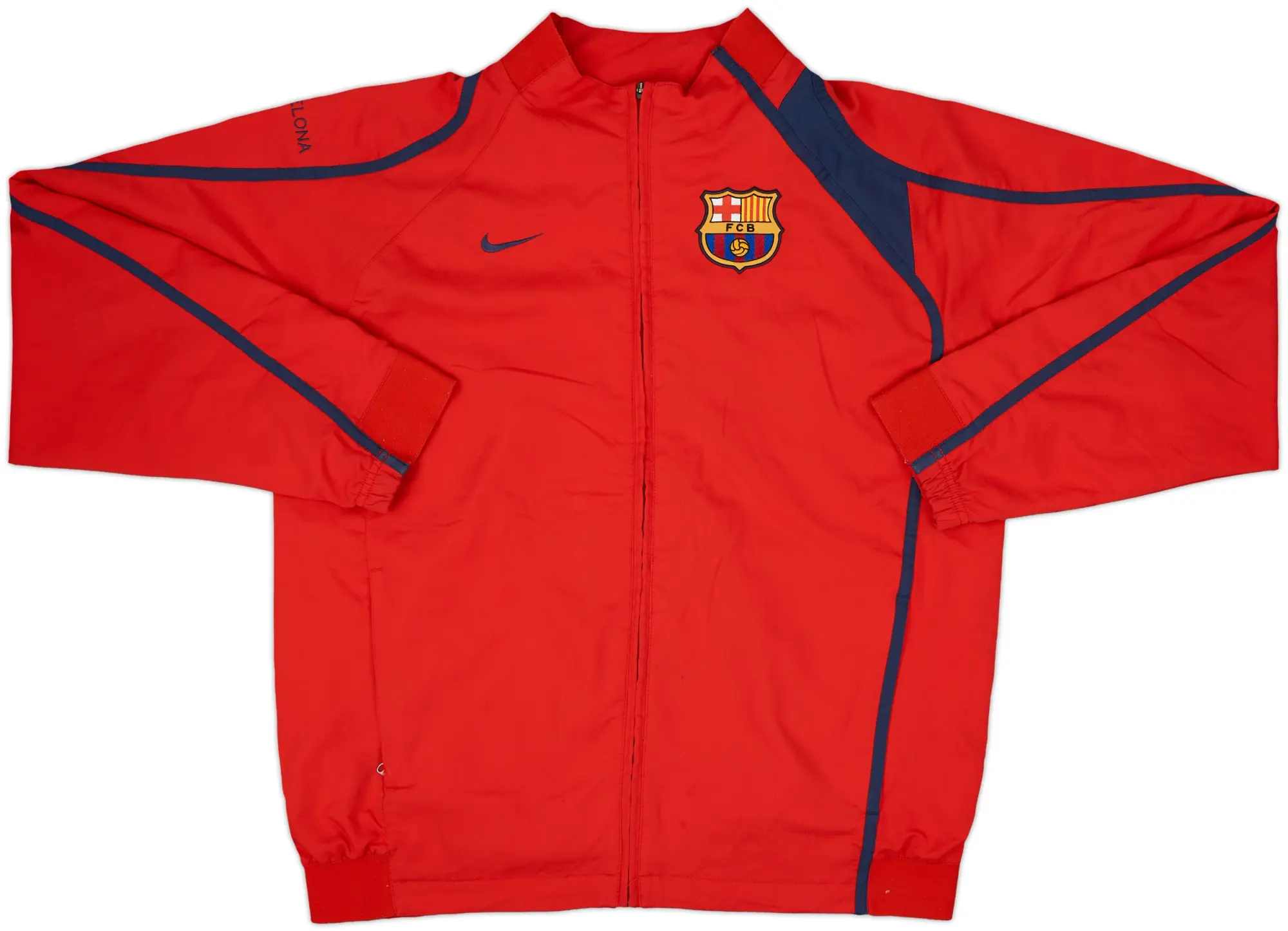 2007-08 Barcelona Nike Track Jacket - 6/10 - (XL)