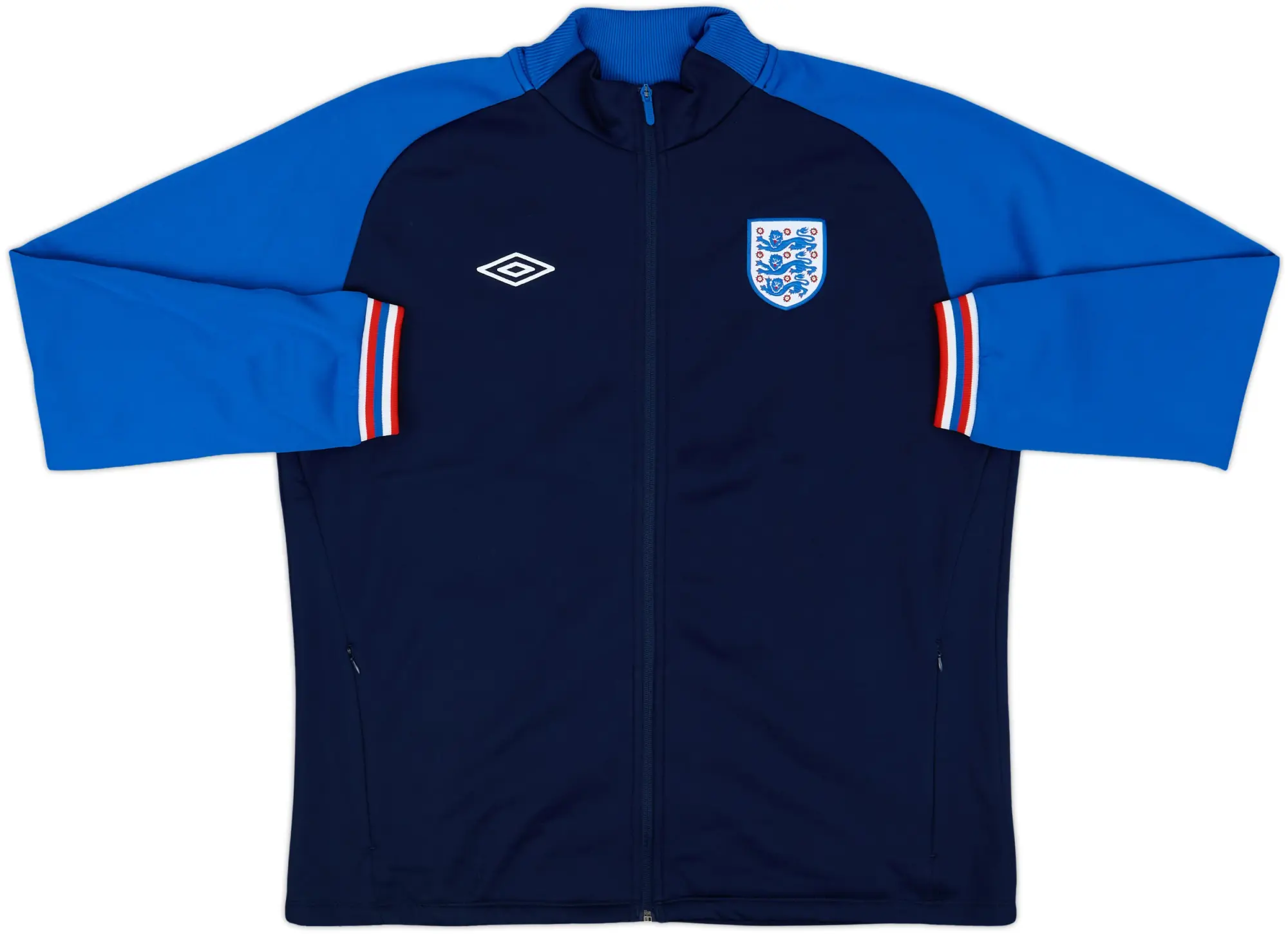 2010-11 England Umbro Track Jacket - 8/10 - (XXL)