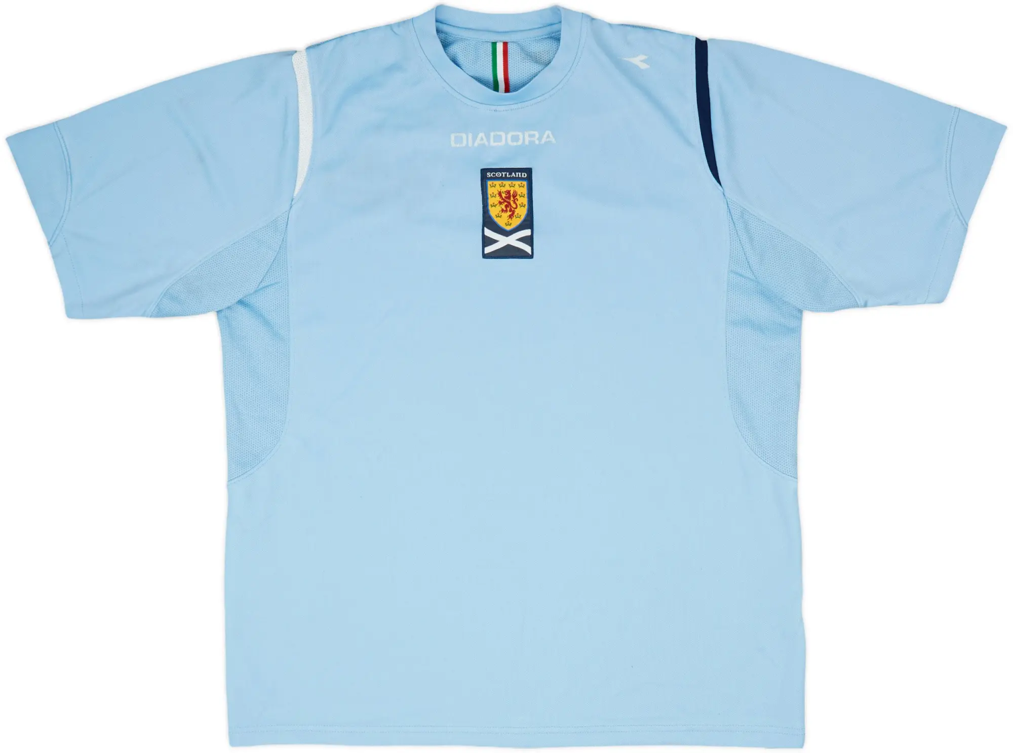 Diadora Scotland Mens SS Home Shirt 2007