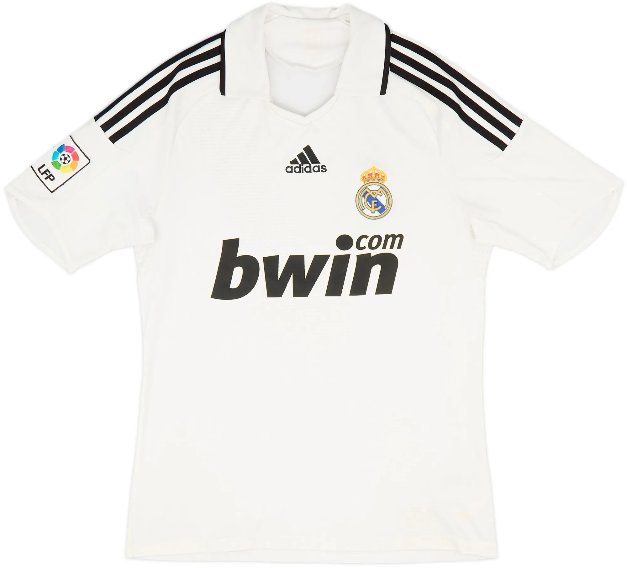 adidas Real Madrid Mens SS Home Shirt 2008/09