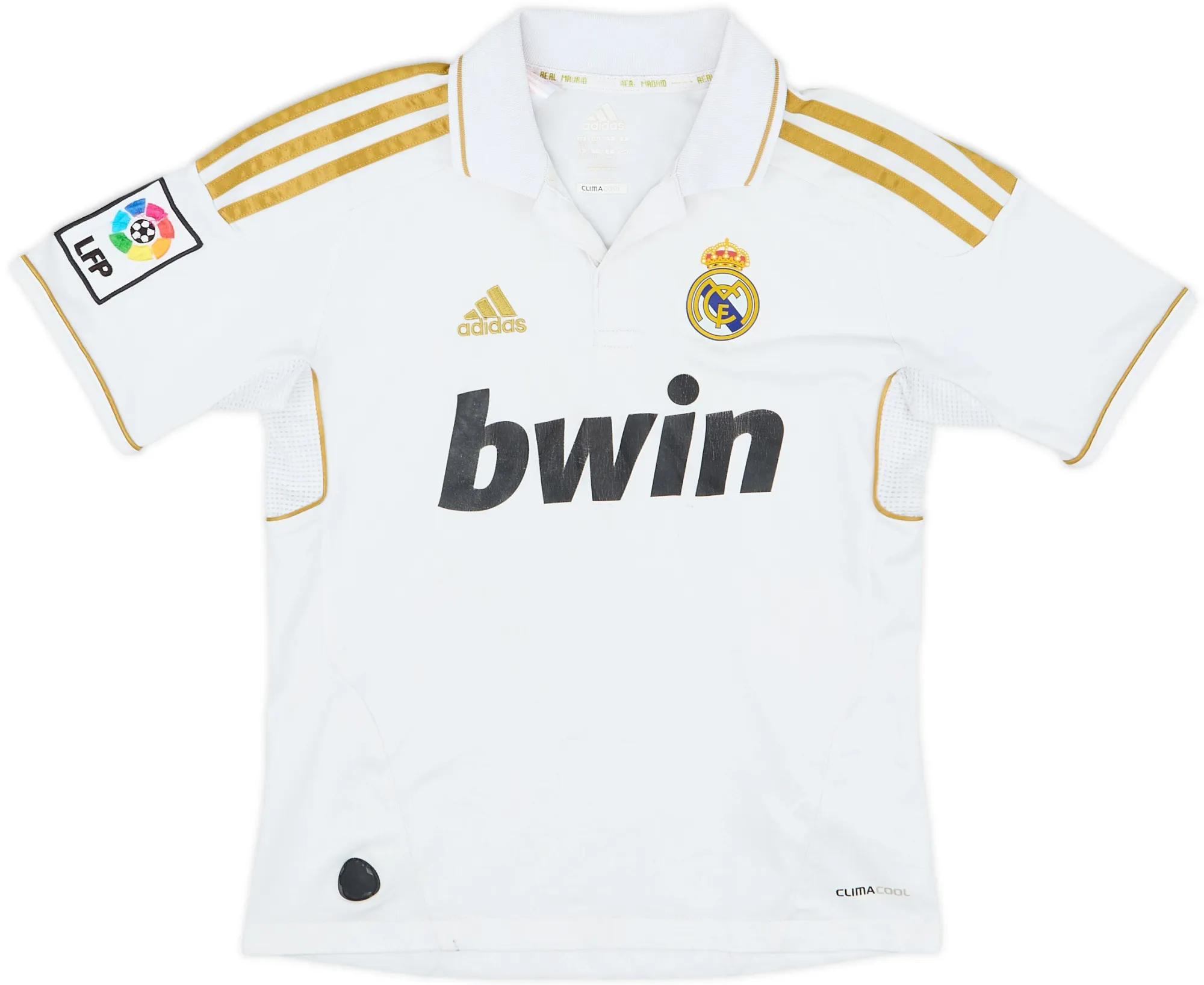 adidas Real Madrid Boys SS Home Shirt 2011/12