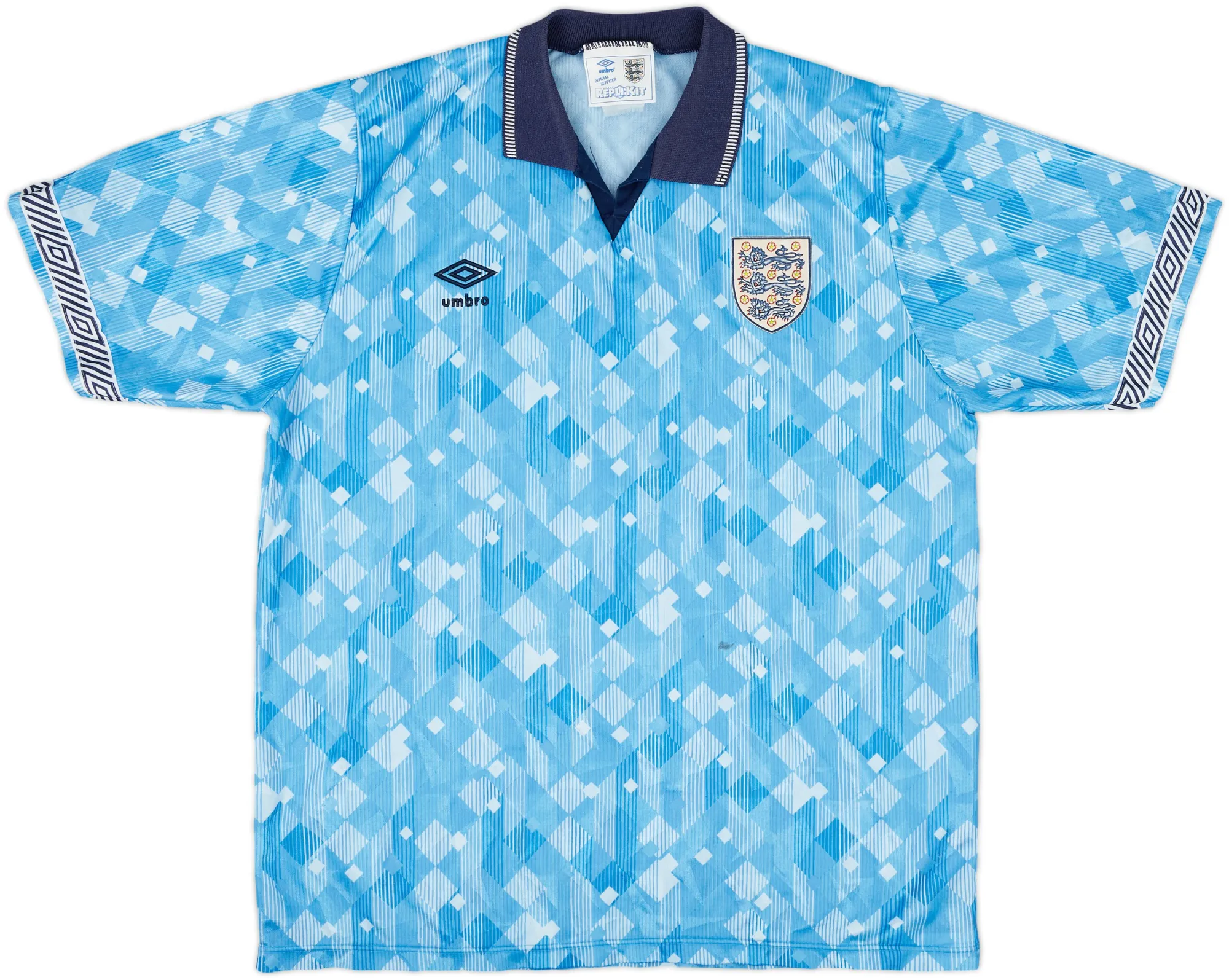 Umbro England Mens SS Third Shirt 1990