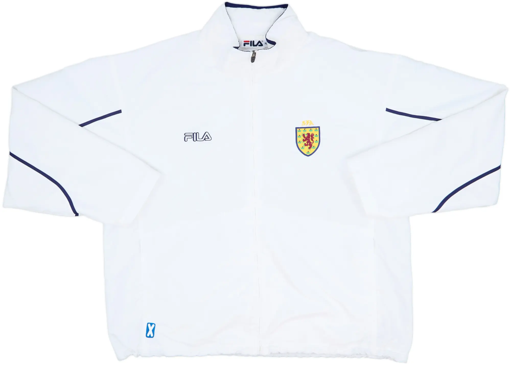 2000-02 Scotland Fila Track Jacket - 9/10 - (XL)