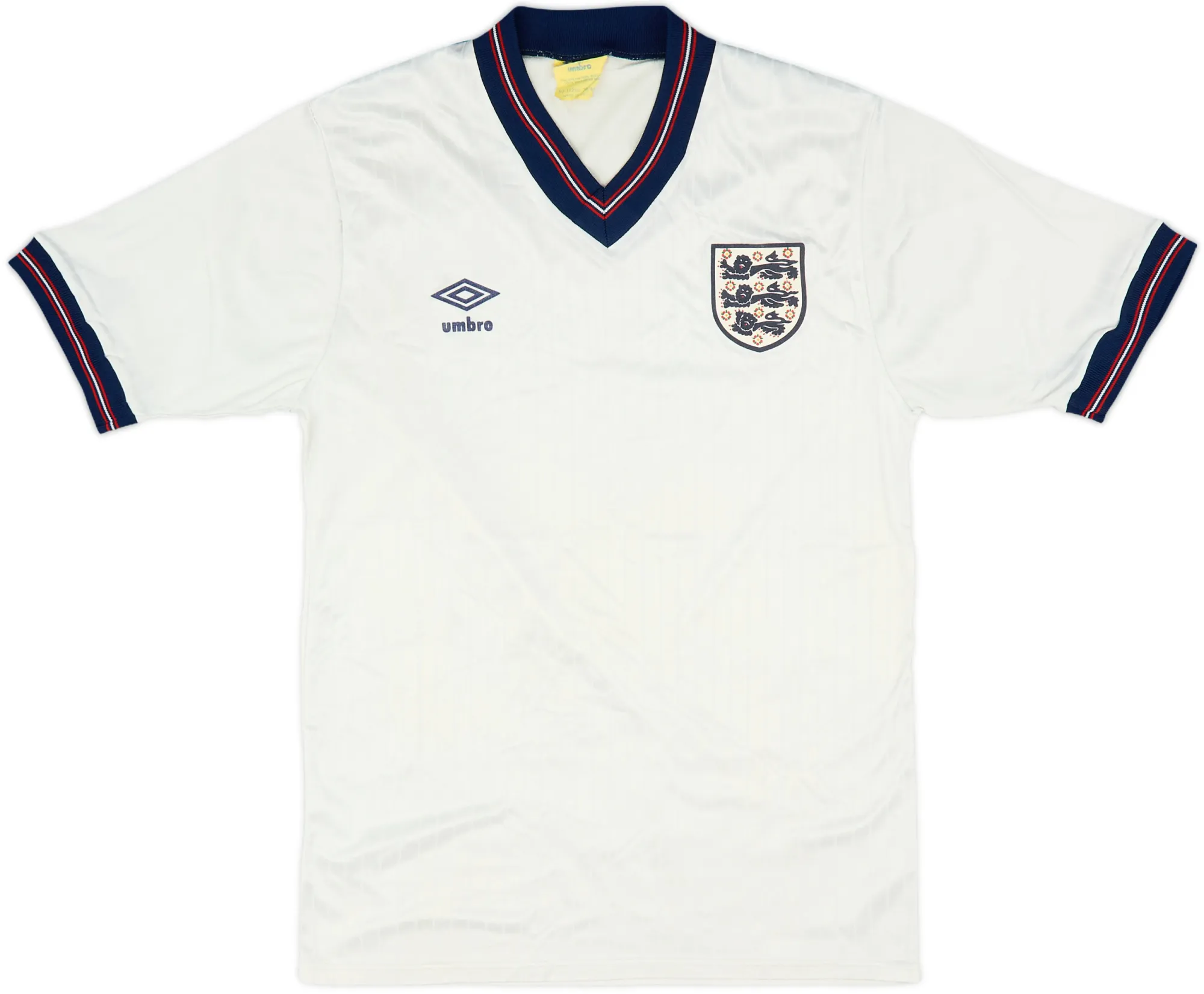 Umbro England Mens SS Home Shirt 1984