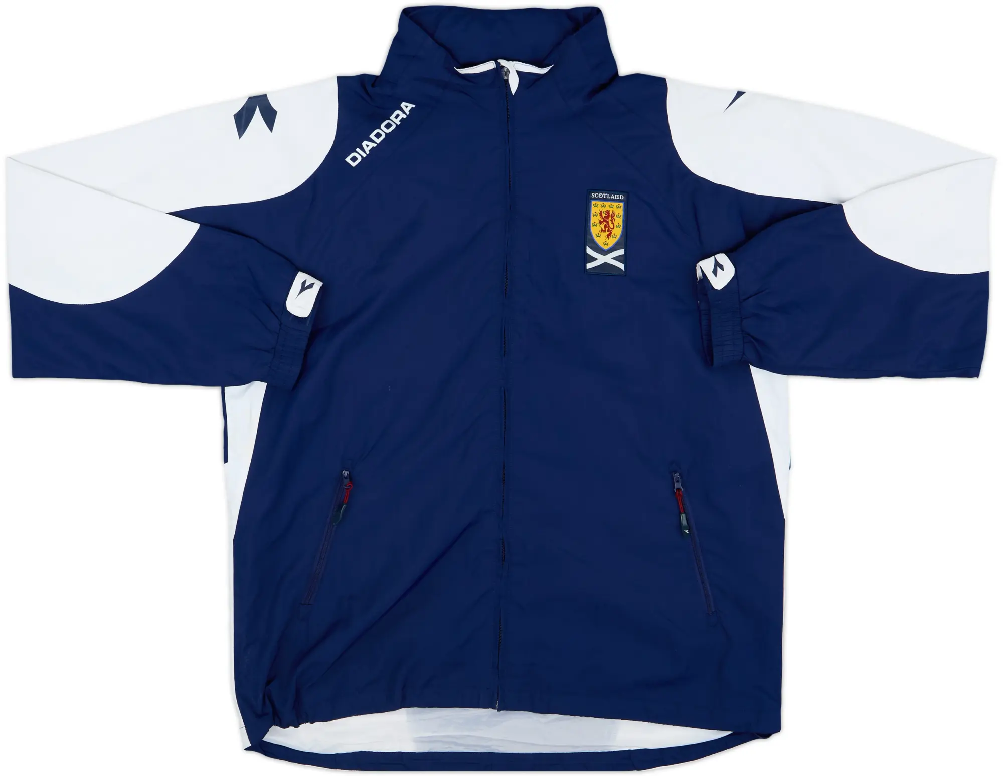 2005-06 Scotland Diadora Rain Jacket - 6/10 - (L)
