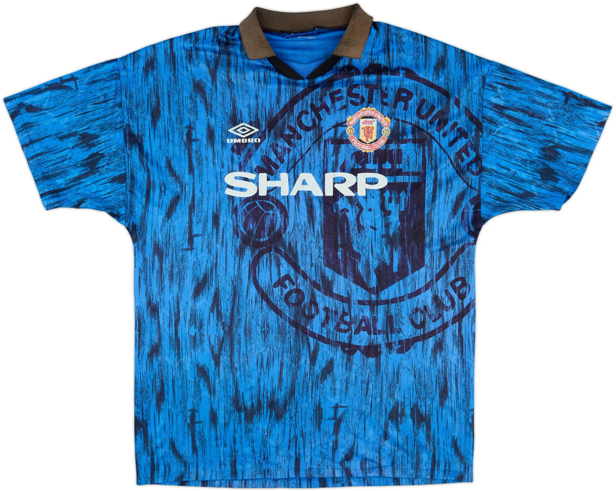 Umbro Manchester United Mens SS Away Shirt 1992/93