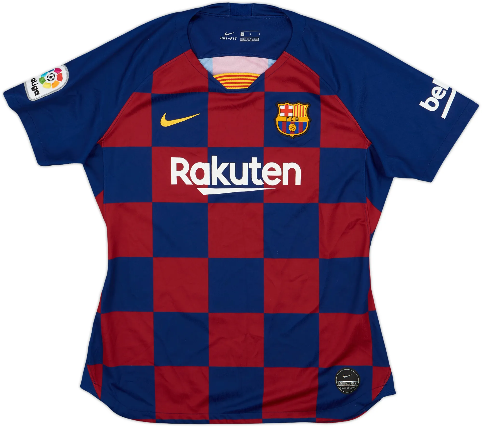 Nike Barcelona Womens SS Home Shirt 2019/20