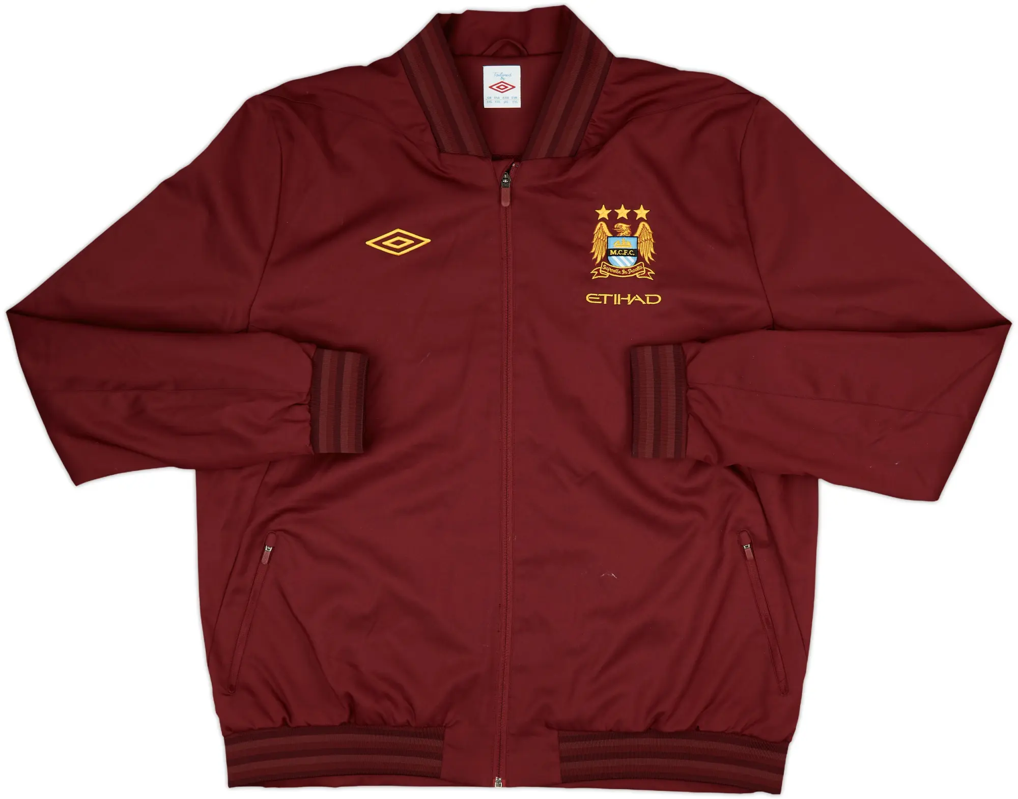 2012-13 Manchester City Umbro Track Jacket - 7/10 - (XXL)