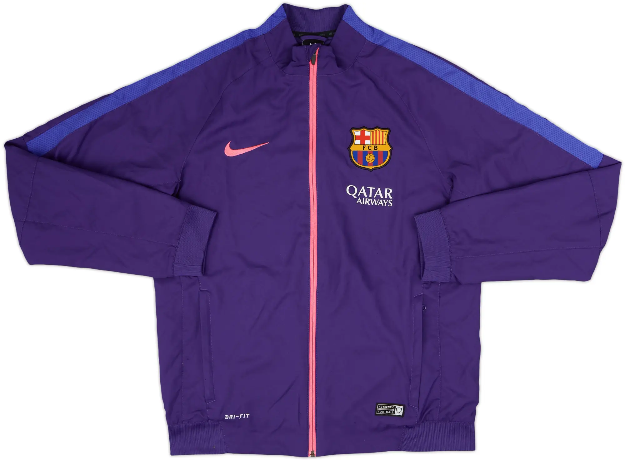 2015-16 Barcelona Nike Track Jacket - 8/10 - (M)