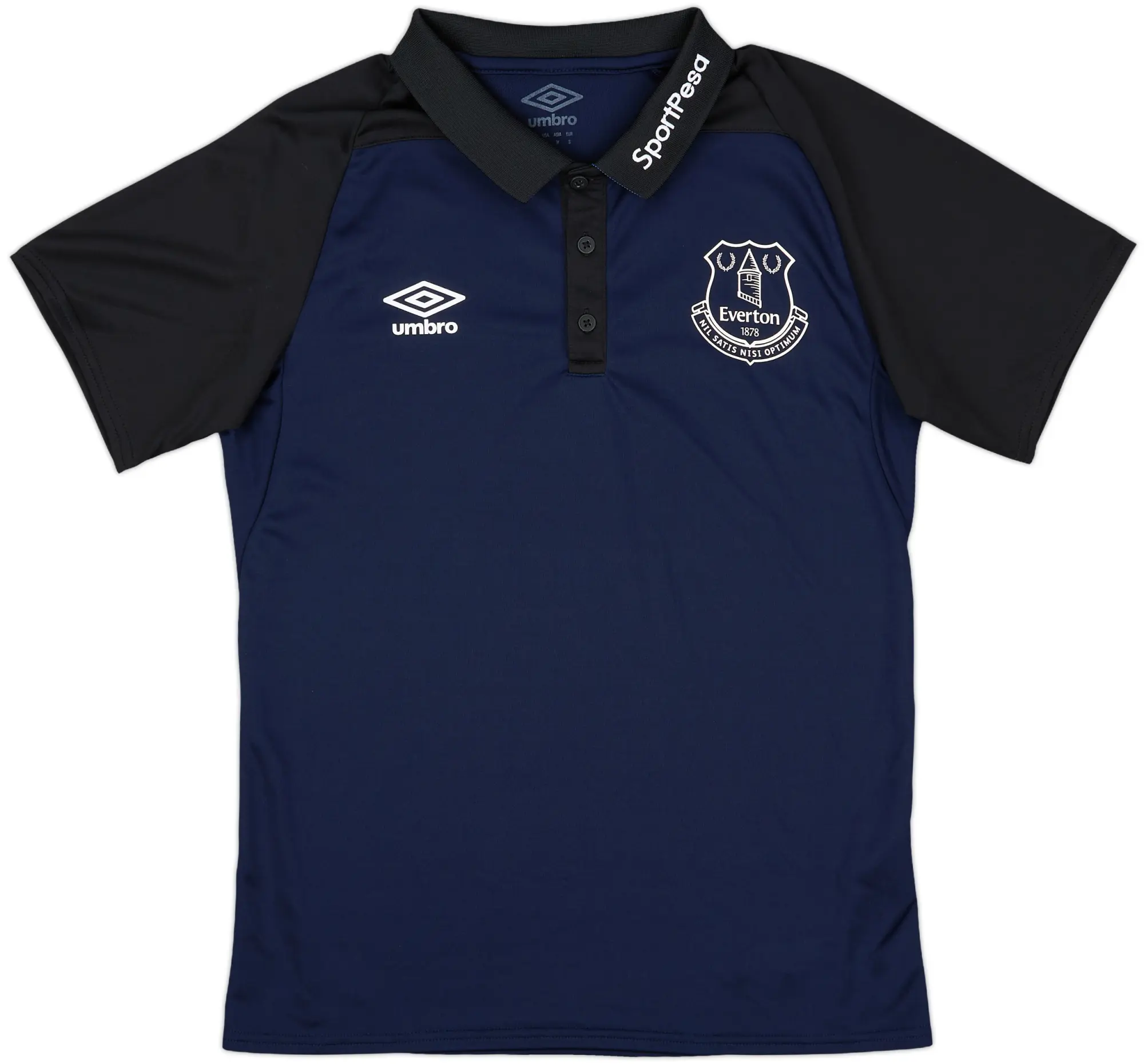 2017-18 Everton Umbro Polo Shirt - 9/10 - (S)