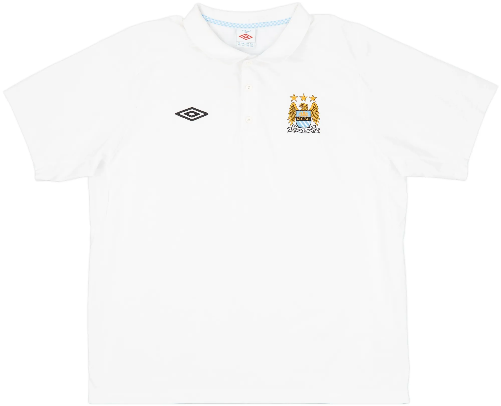 Umbro Manchester City Mens SS Home Shirt 2011/12