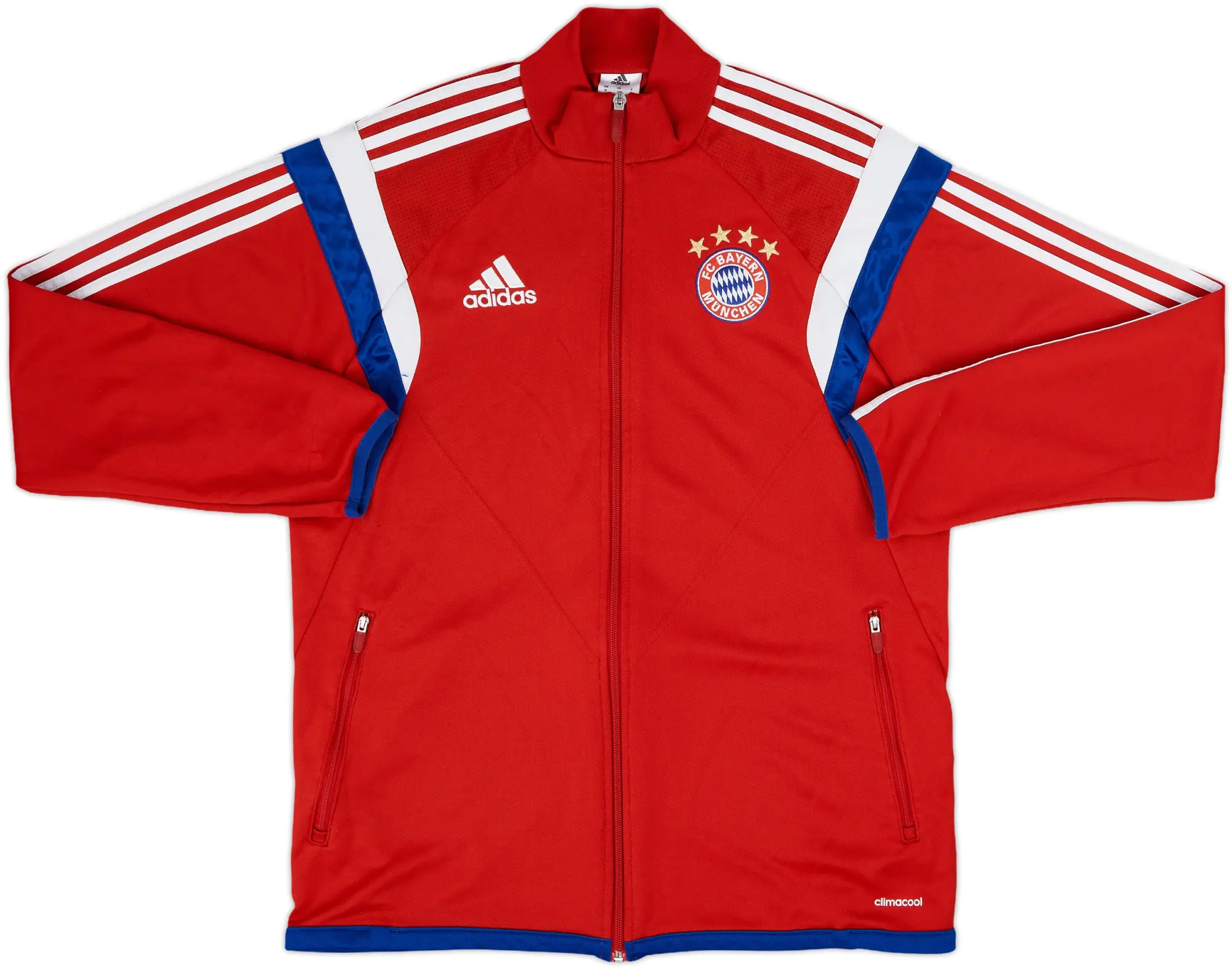 2014-15 Bayern Munich adidas Track Jacket - 8/10 - (M)