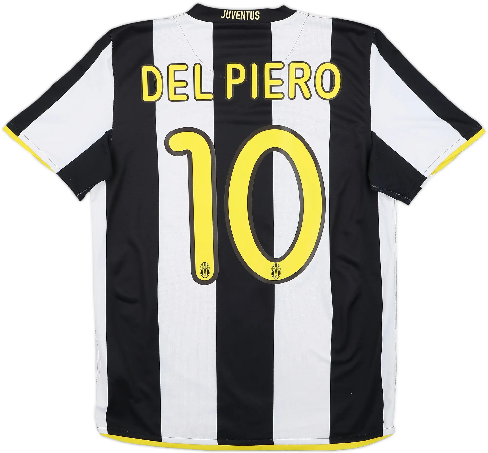 2008-09 Juventus Home Shirt Del Piero #10 - 6/10 - (S)