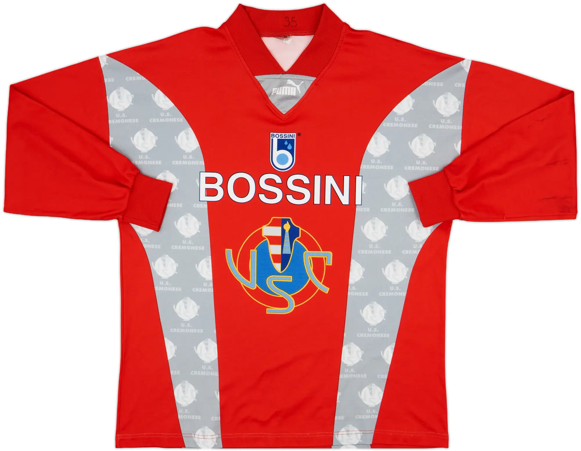 1998-99 Cremonese Puma Training L/S Shirt - 9/10 - (XL)