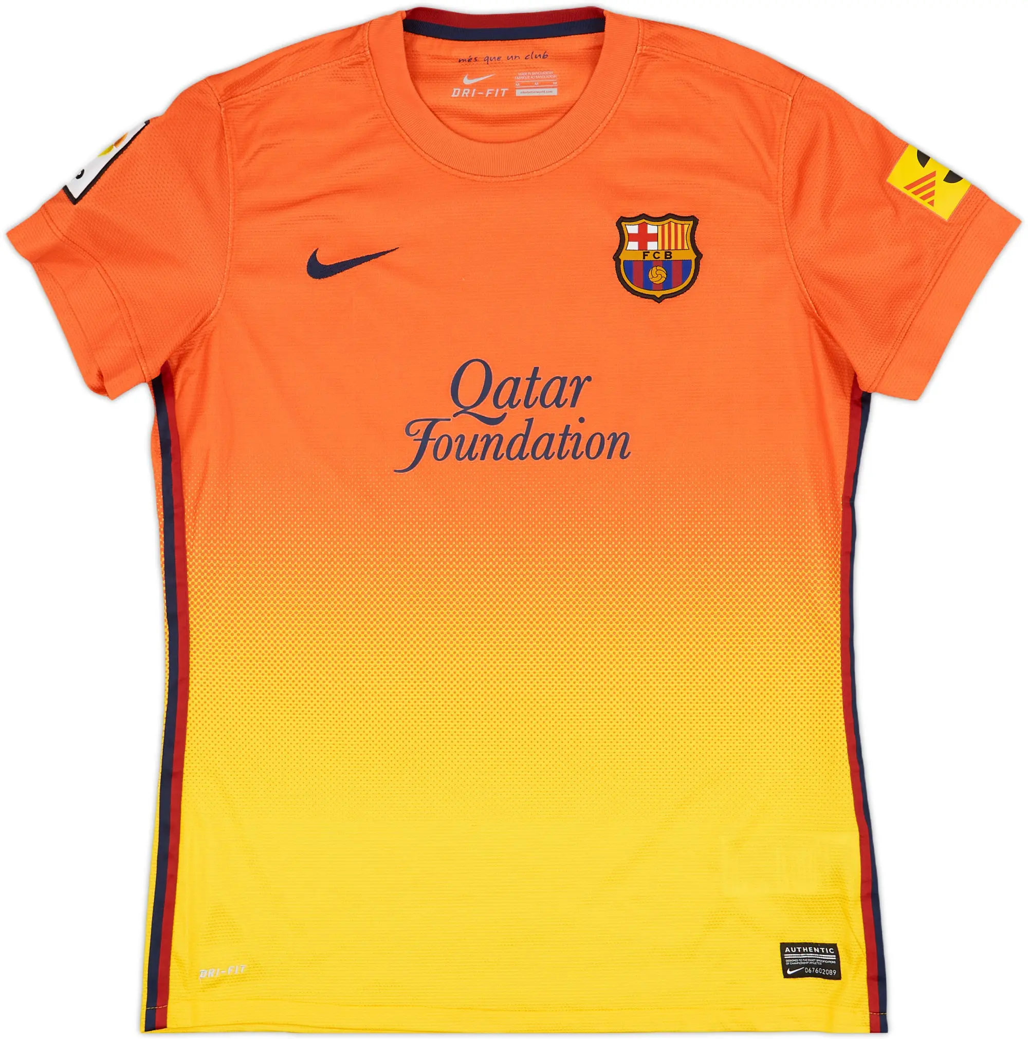 Nike Barcelona Womens SS Away Shirt 2012/13