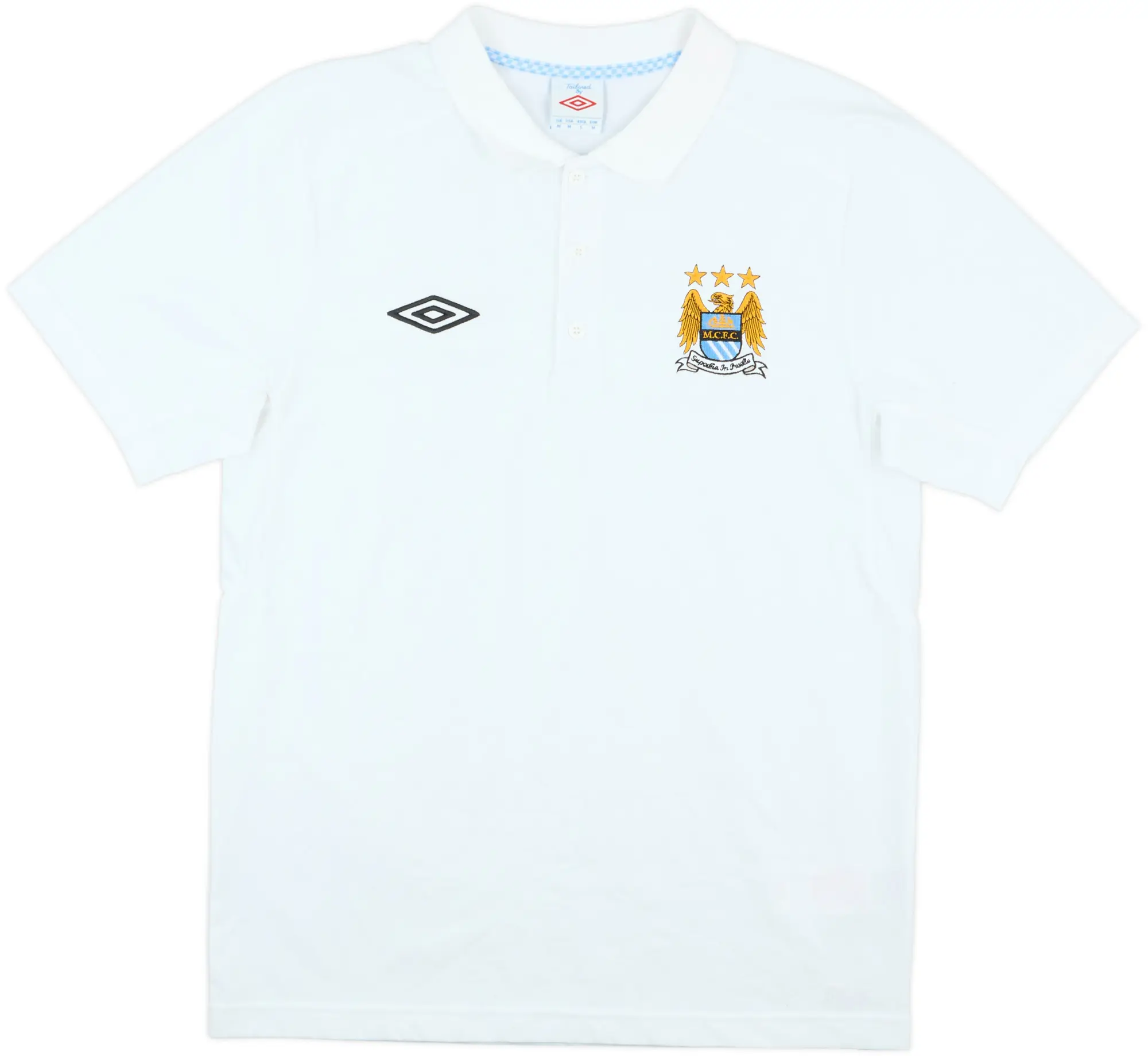 2011-12 Manchester City Umbro Polo Shirt - 9/10 - (M)