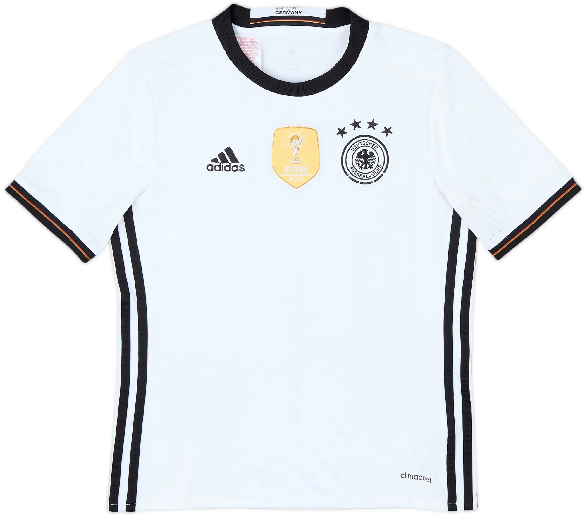 adidas Germany Boys SS Home Shirt 2015