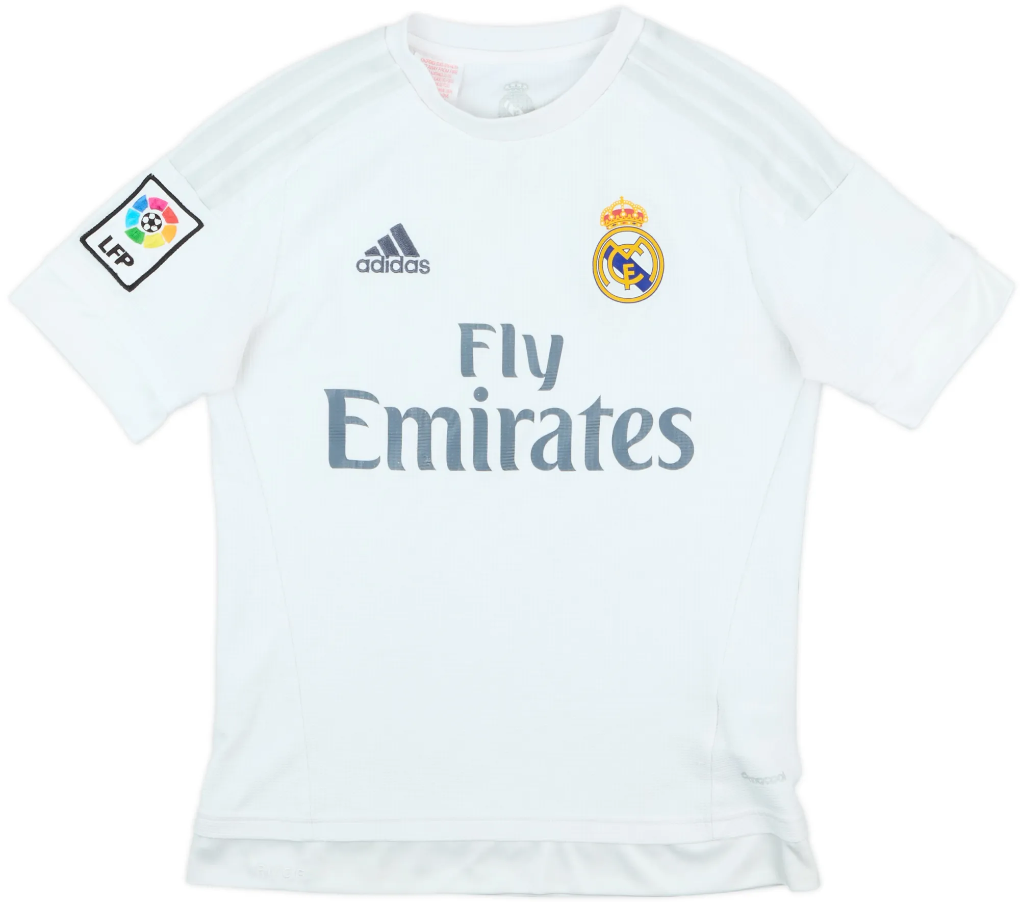 adidas Real Madrid Boys SS Home Shirt 2015/16