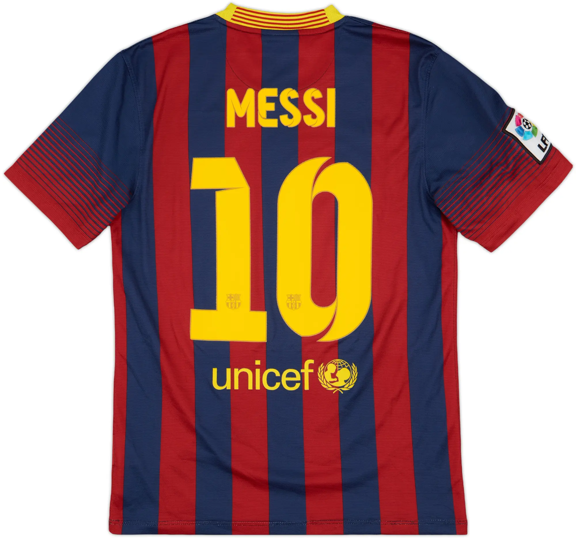 Nike Barcelona Mens SS Home Shirt 2013/14