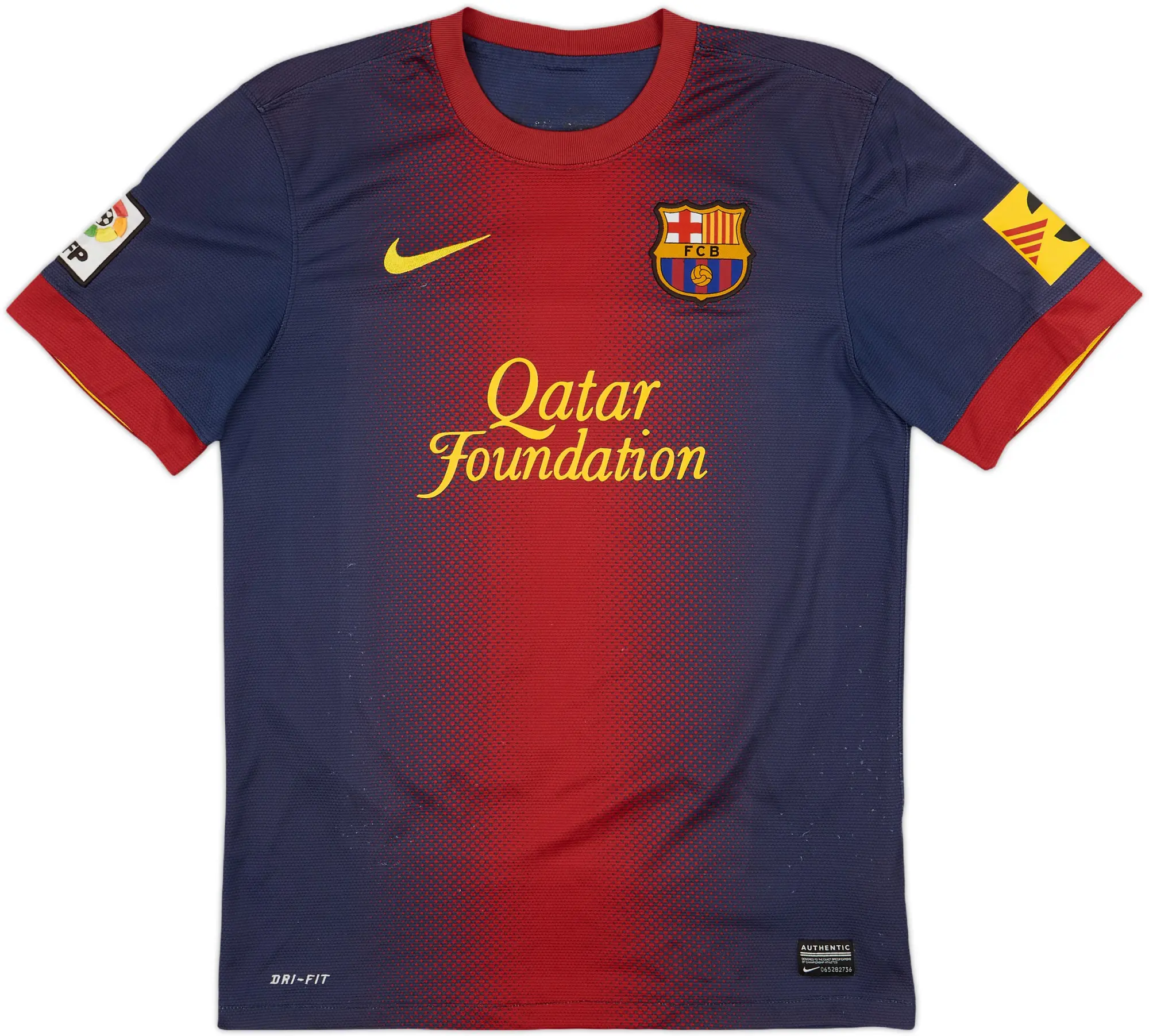 Nike Barcelona Mens SS Home Shirt 2012/13