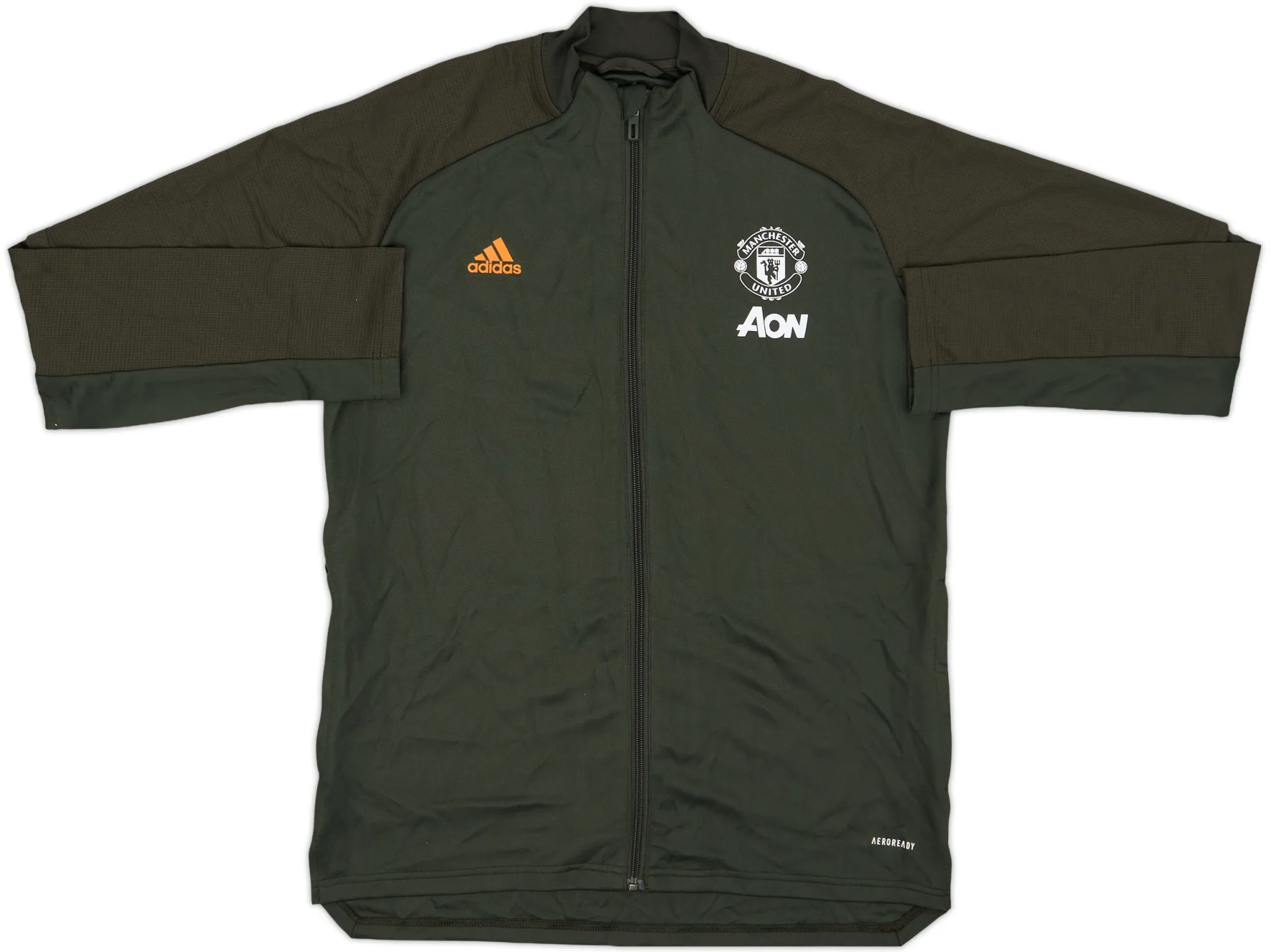 2019-20 Manchester United adidas Track Jacket - 9/10 - (L)
