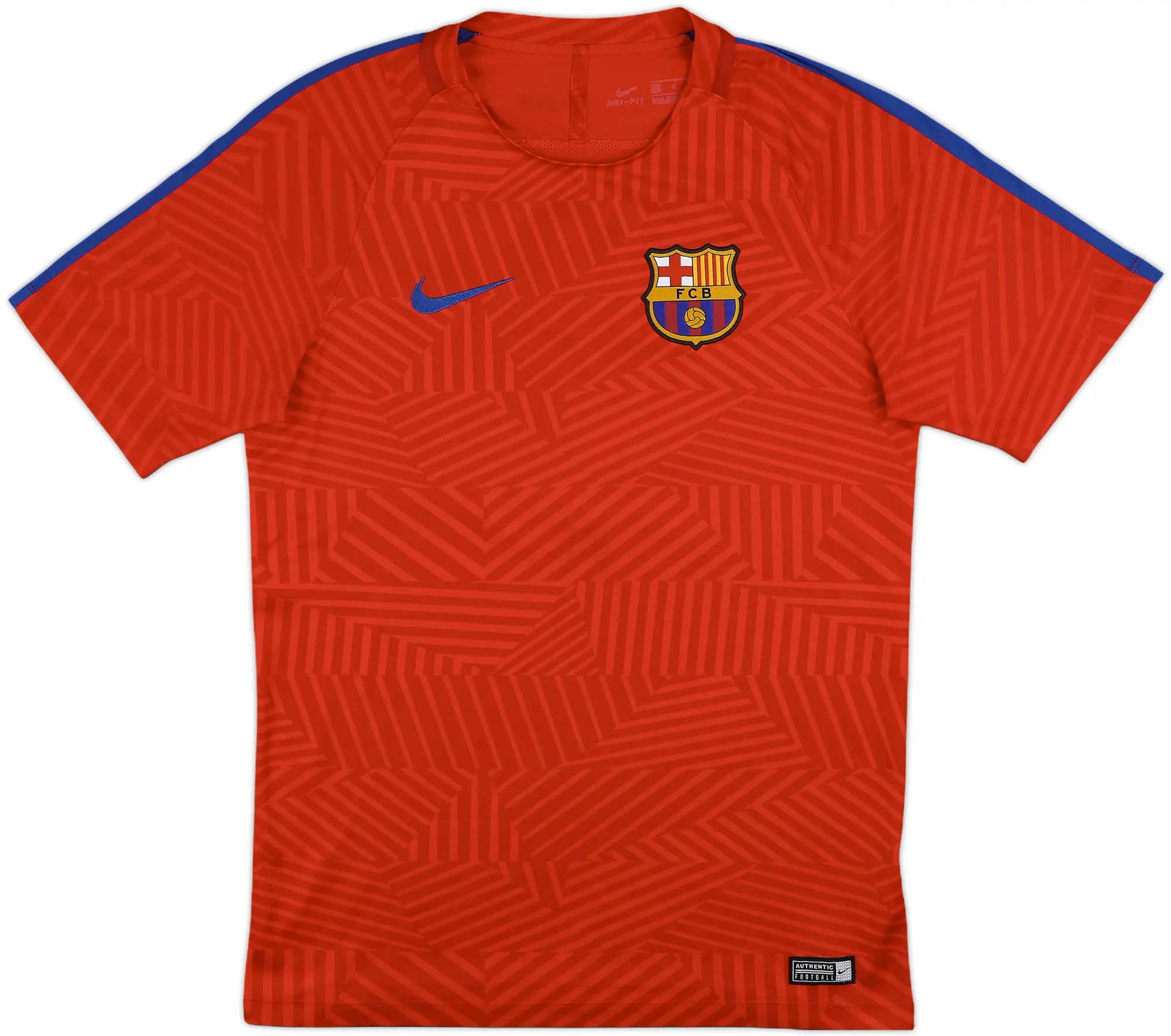 Nike Barcelona Mens SS Home Shirt 2016/17