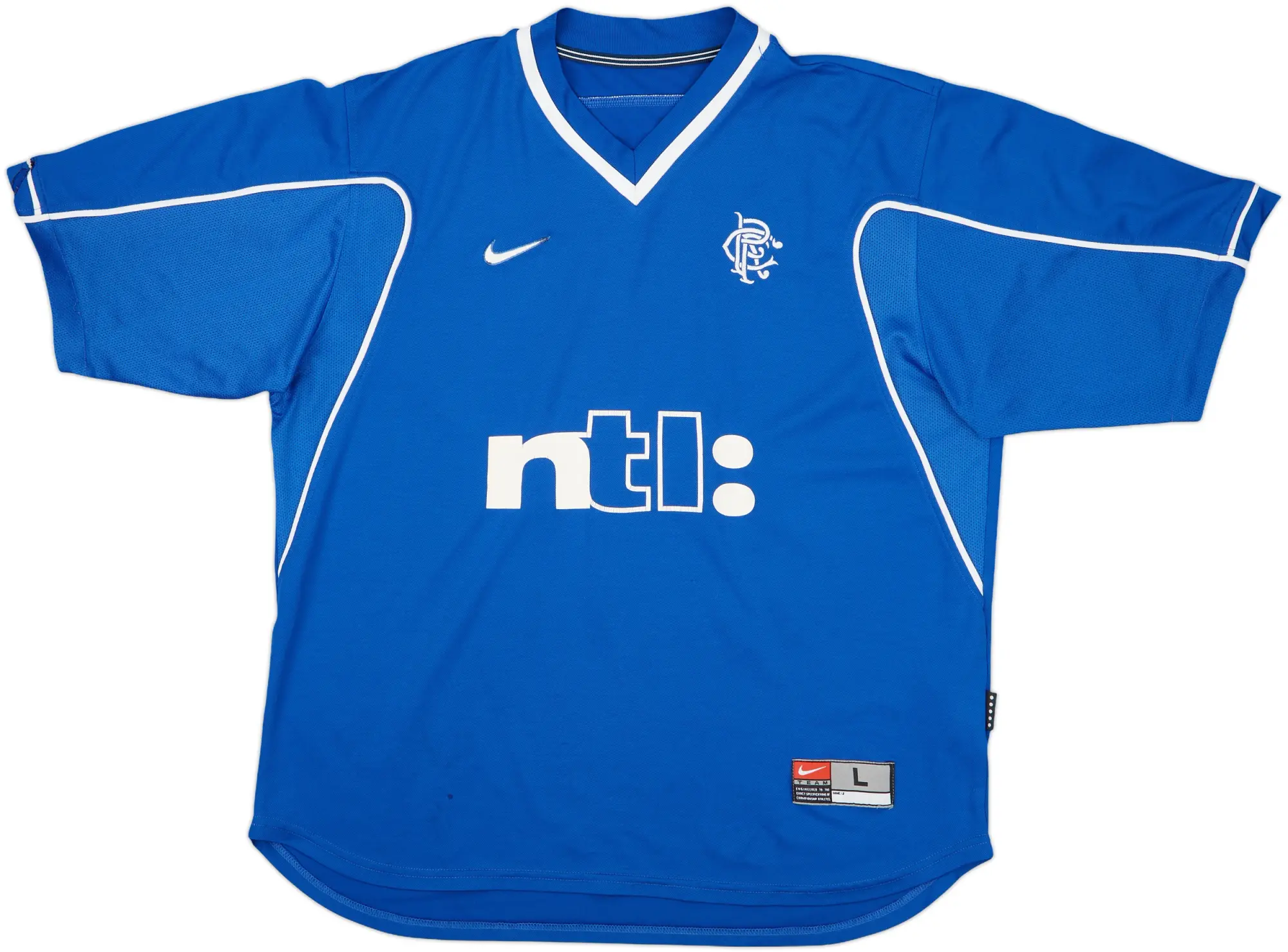 Nike Rangers Mens SS Home Shirt 1999/01