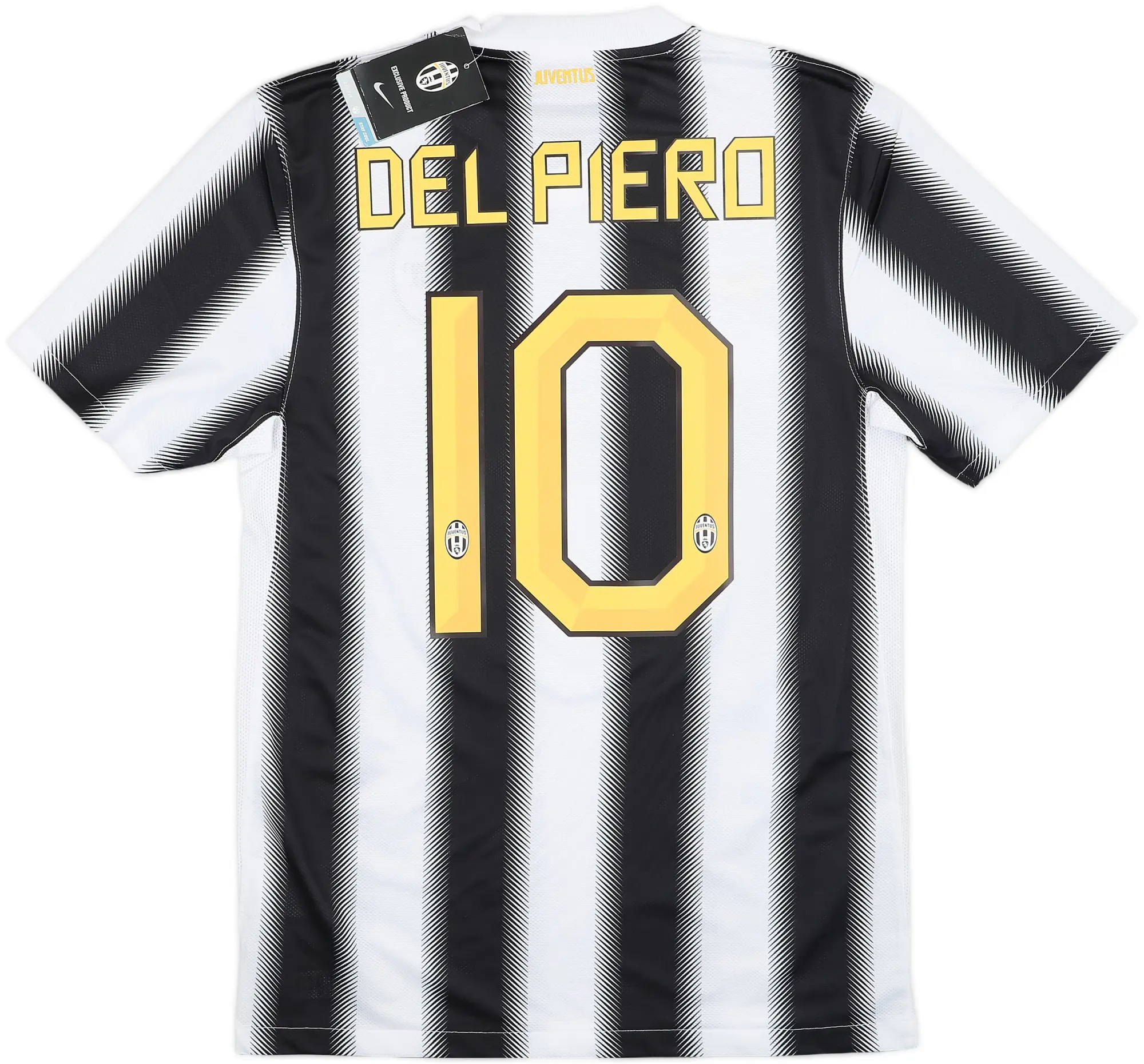 2011-12 Juventus Home Shirt Del Piero #10 (S)