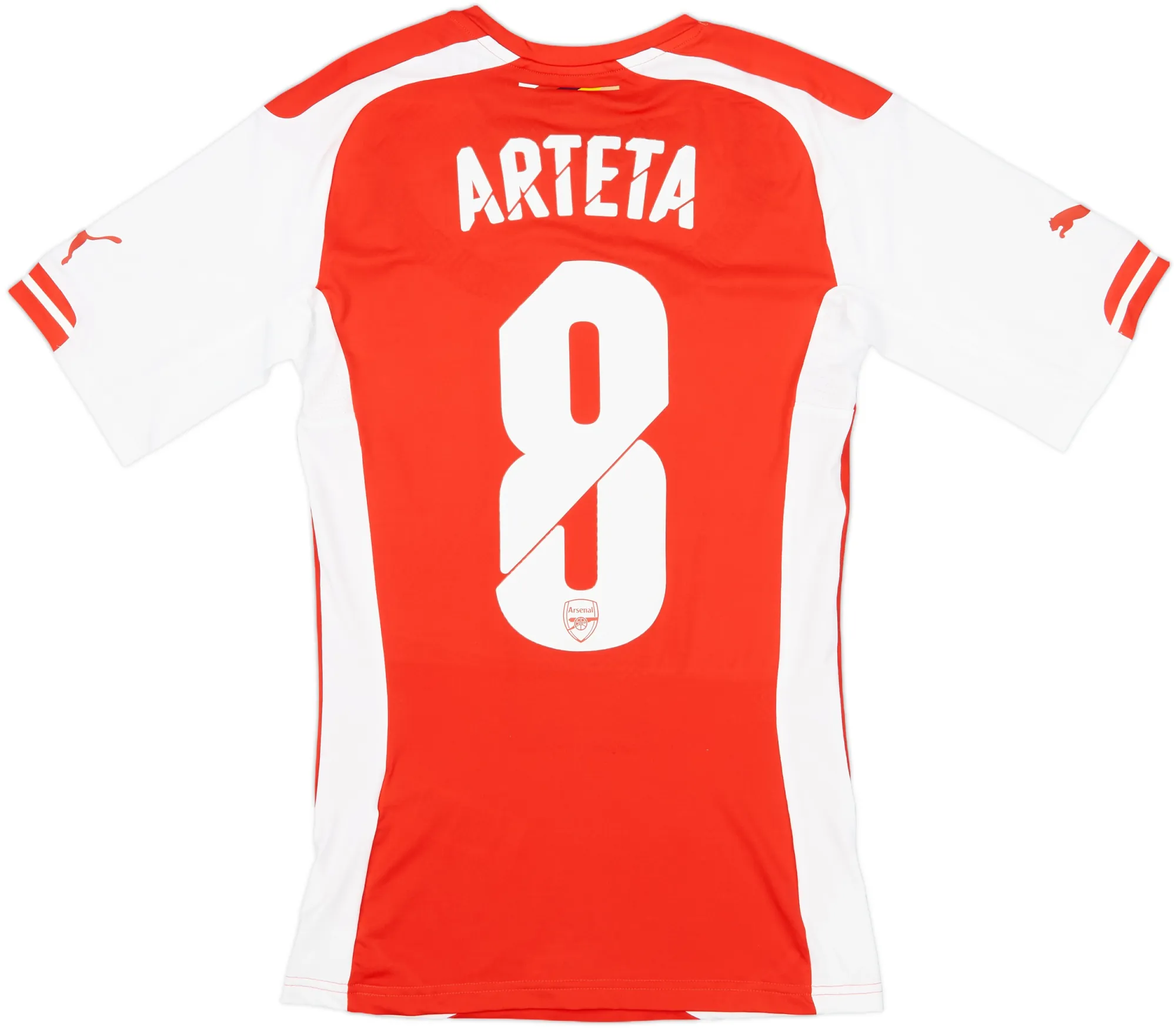 Puma Arsenal Mens SS Player Issue Home Shirt 2014/15