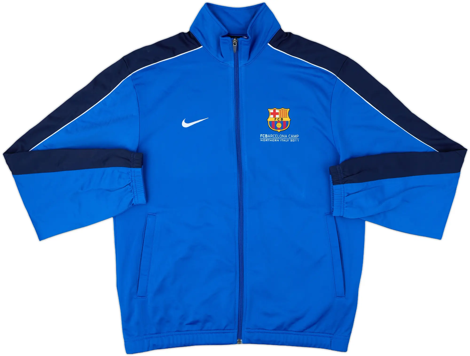 2011-12 Barcelona Nike Track Jacket - 8/10 - (M)