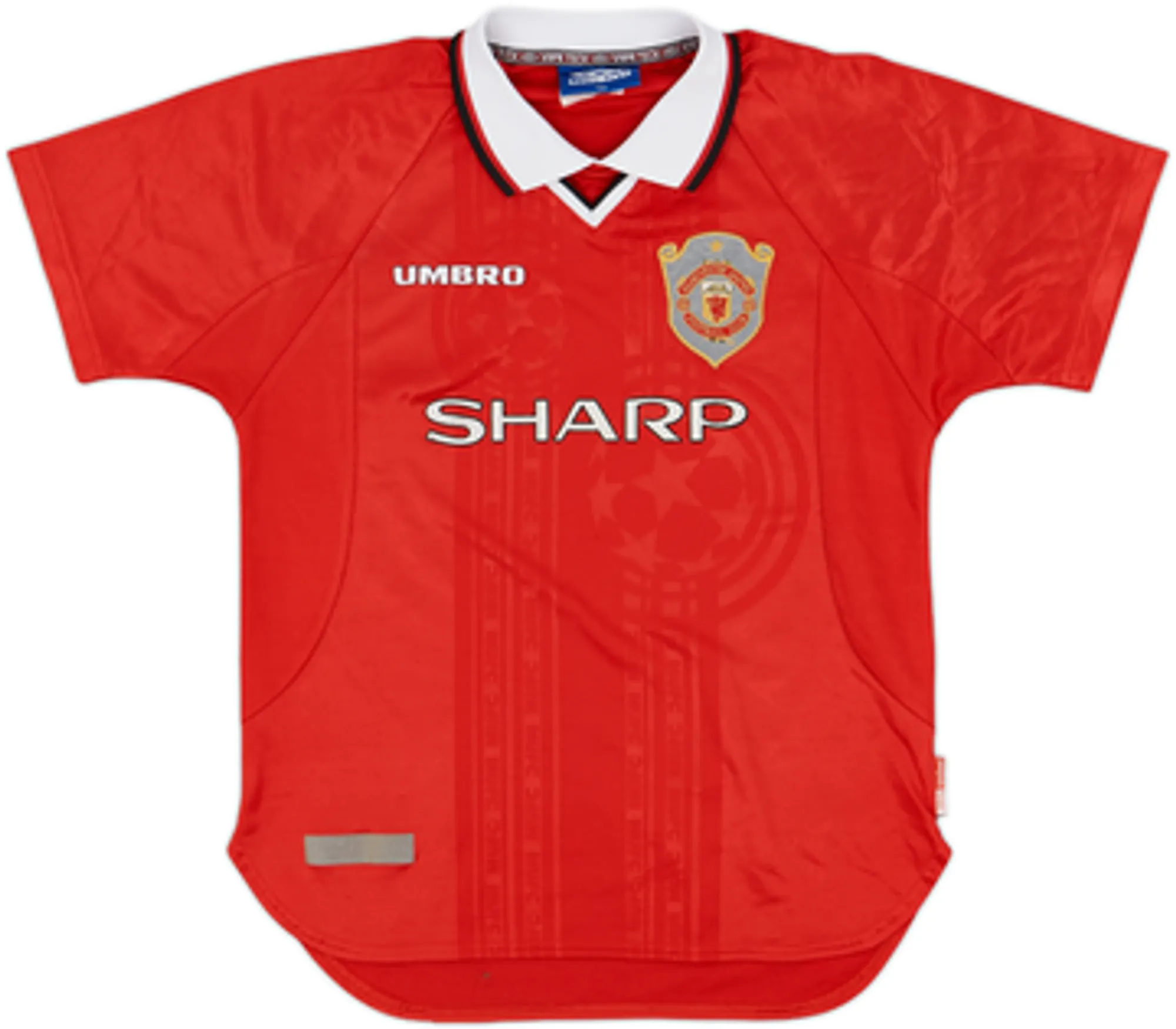 Umbro Manchester United Boys SS Home Shirt 1997/98