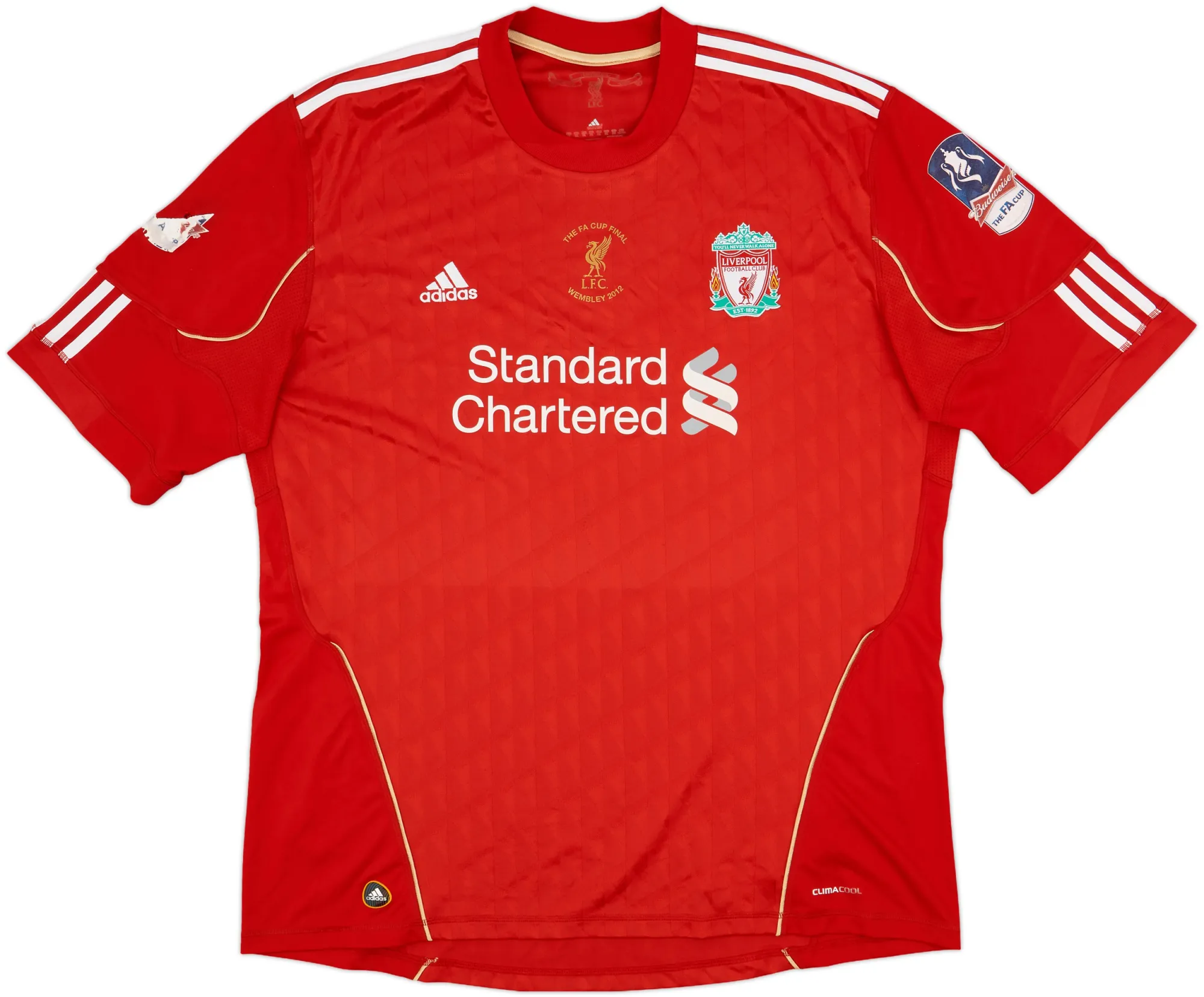 adidas Liverpool Mens SS Home Shirt 2010/12