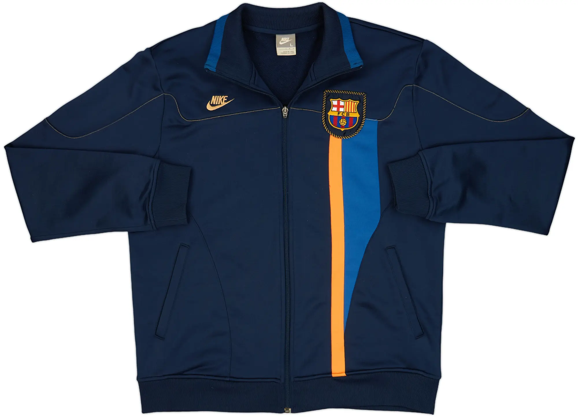 Nike Barcelona Mens SS Home Shirt 2007/08