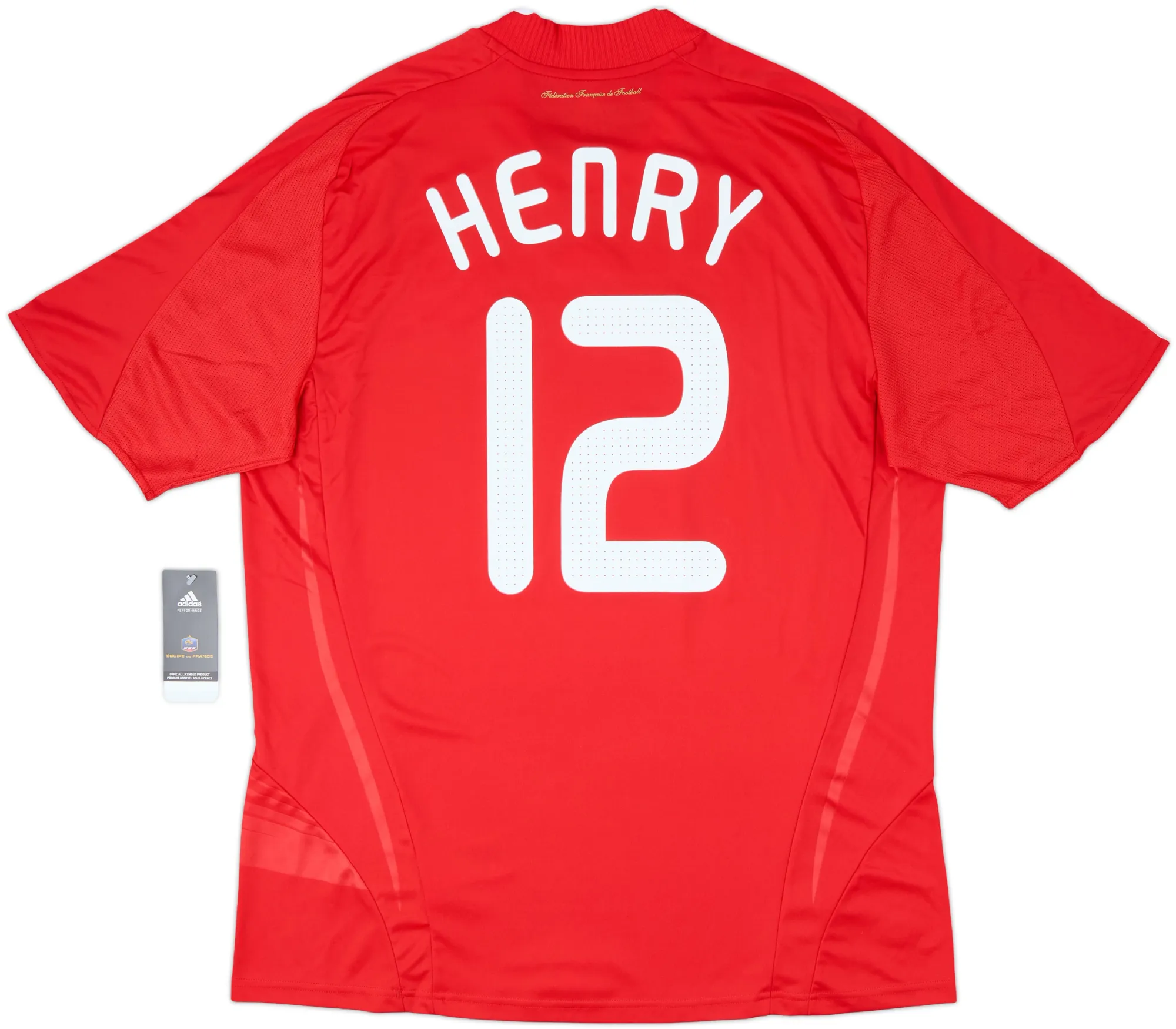 adidas France Mens SS Away Shirt 2007