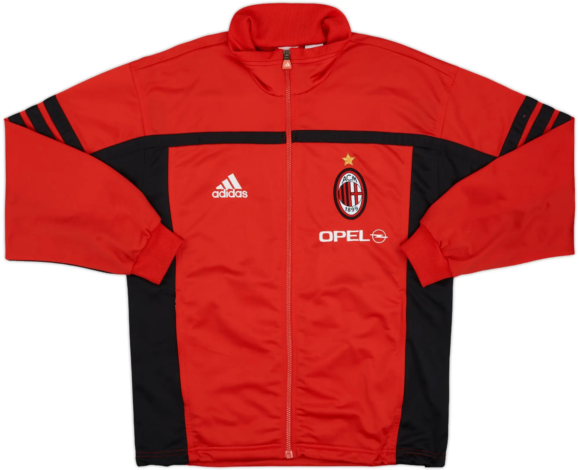 2000-01 AC Milan adidas Track Jacket - 9/10 - (S)
