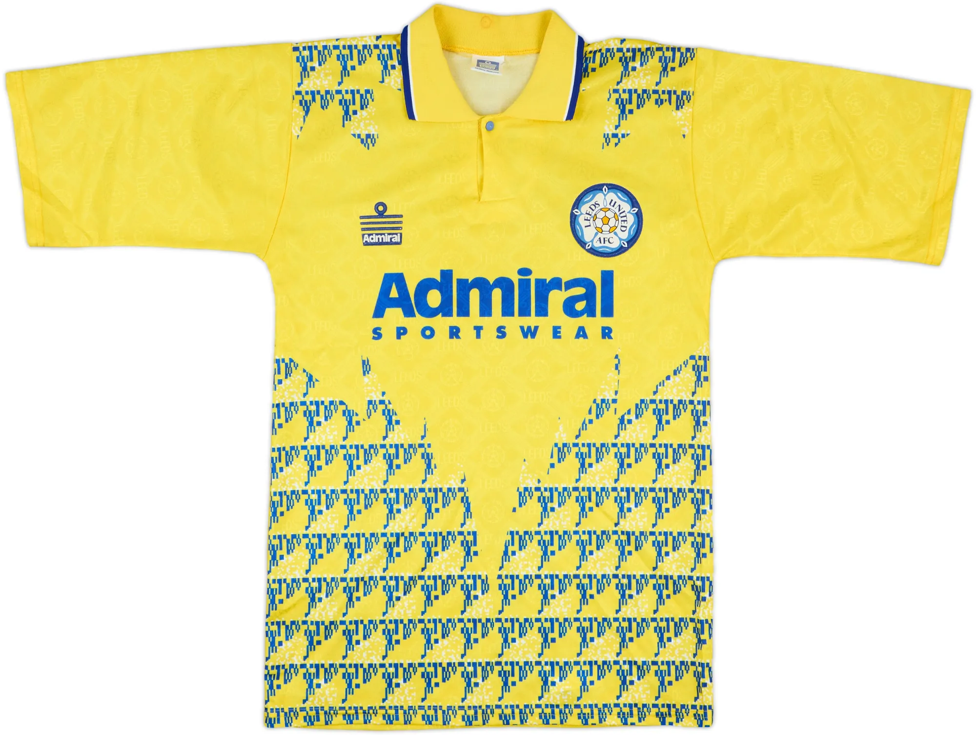 Admiral Leeds United Mens SS Third Shirt 1992/93