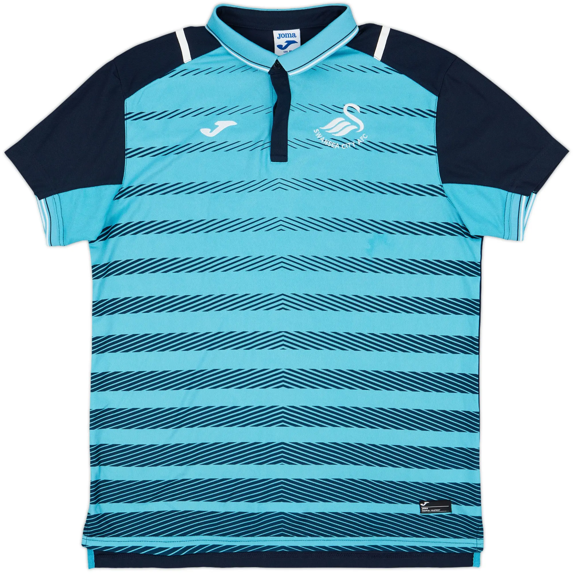 2016-17 Swansea Joma 1/4 Zip Polo Shirt - 8/10 - (Women's M)