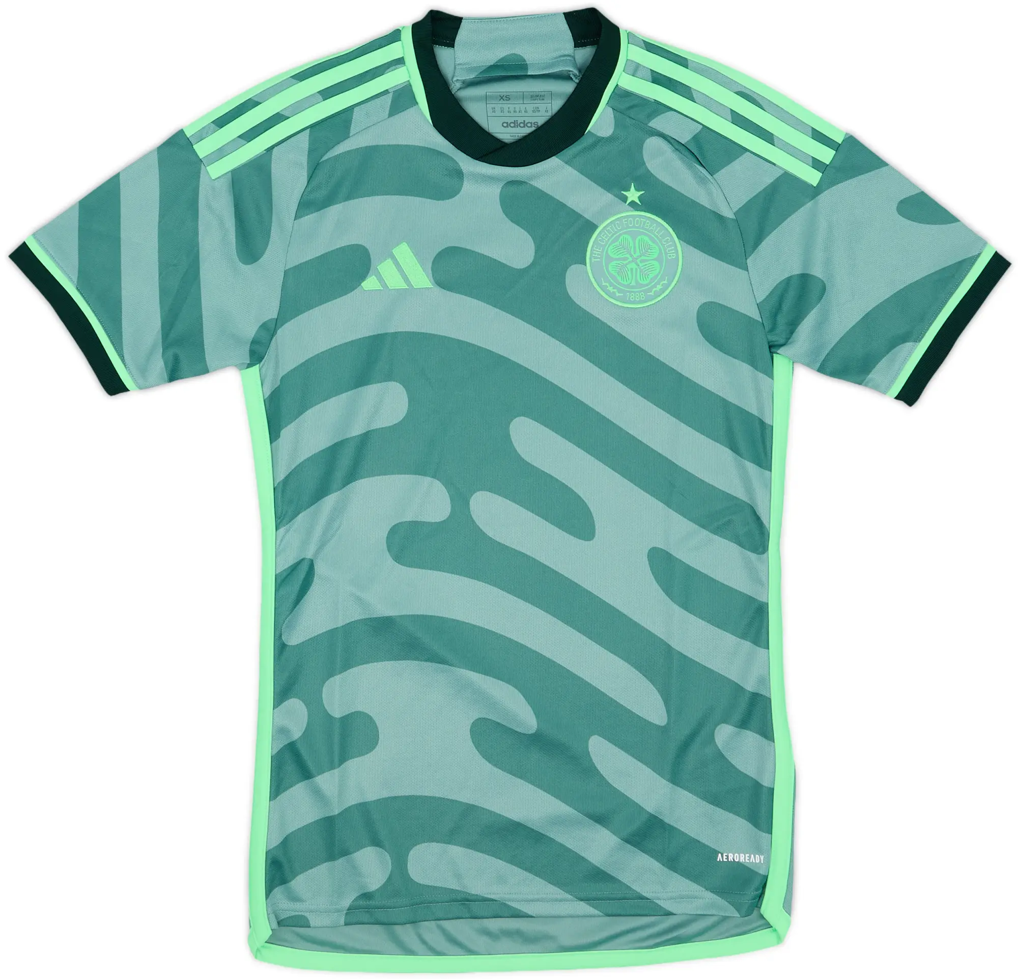 adidas Celtic Mens SS Third Shirt 2023/24