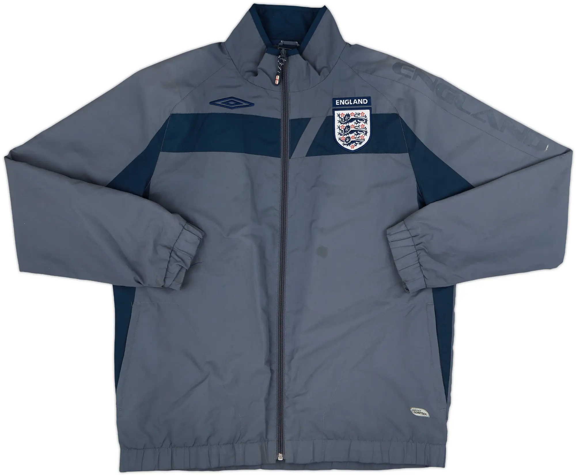 2007-09 England Umbro Track Jacket - 5/10 - (M)